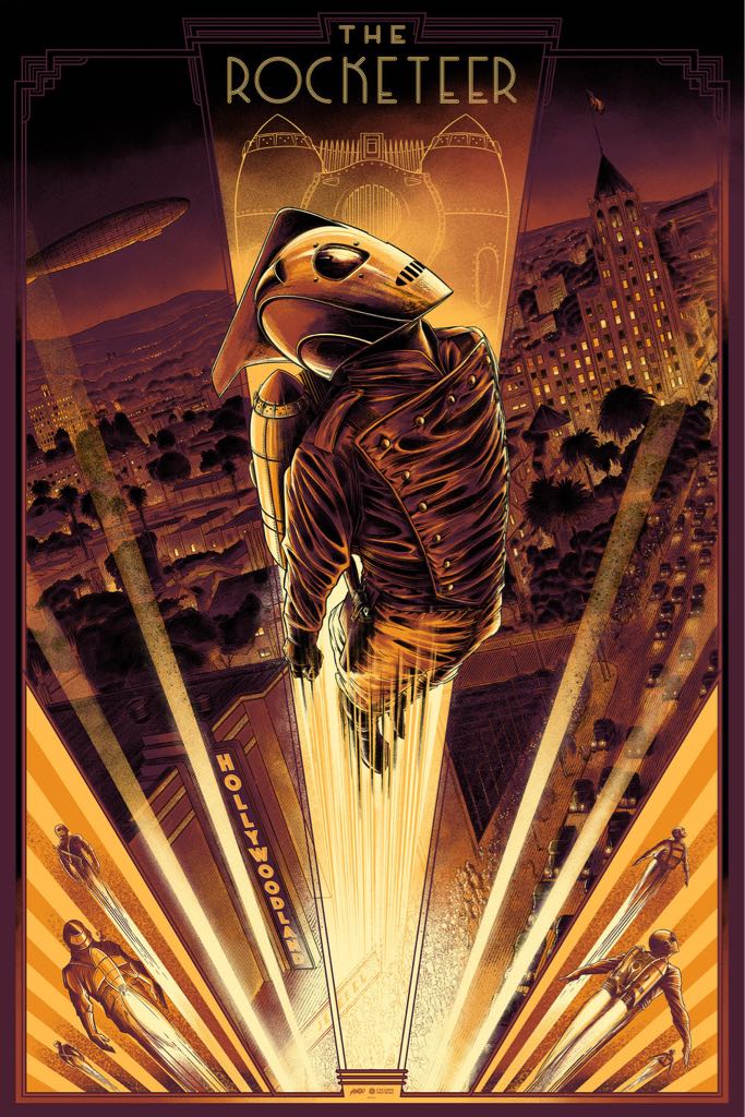 The Rocketeer - Cesar Moreno art collectible - Main Image 1
