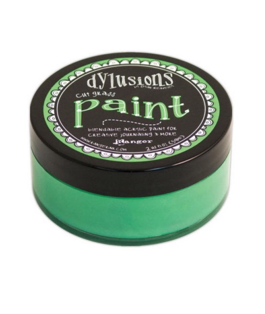 Dylusion (Paint) Cut Grass - Dylusion art collectible - Main Image 1
