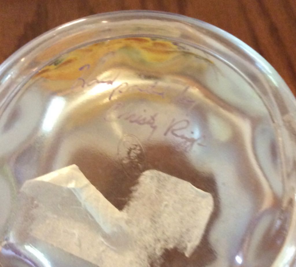 Bowl Rose - Christina Riggs art collectible - Main Image 2