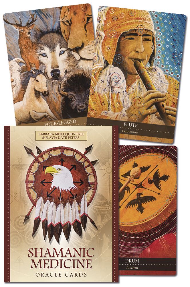 Shamanic Medicine Oracle Cards - Barbara Meiklejohn-Free art collectible - Main Image 1