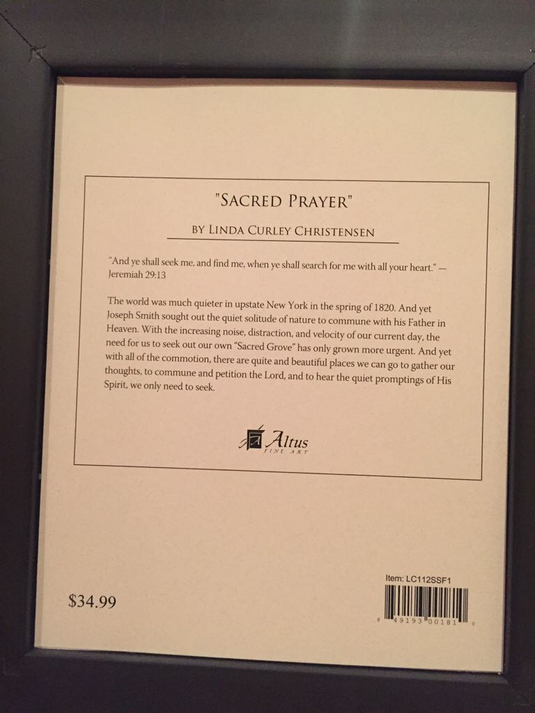 Sacred Prayer - Linda Curley art collectible - Main Image 2