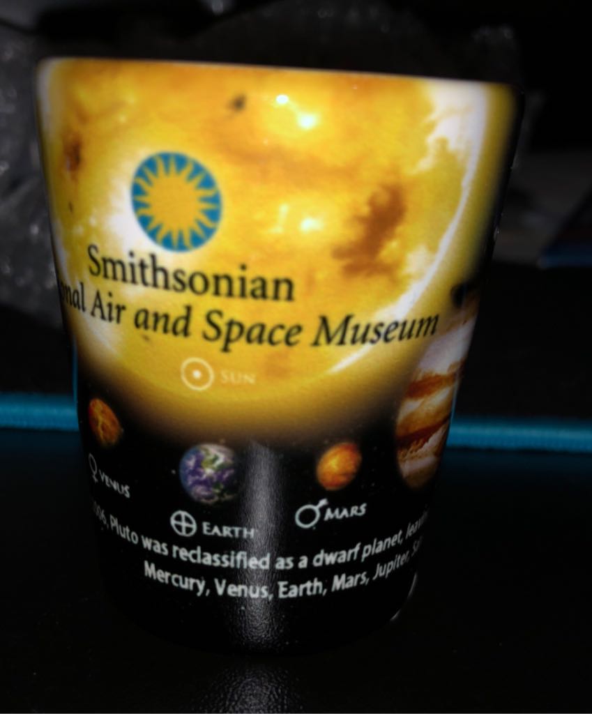 Smithsonian Air & Space - Shot Glass art collectible - Main Image 1