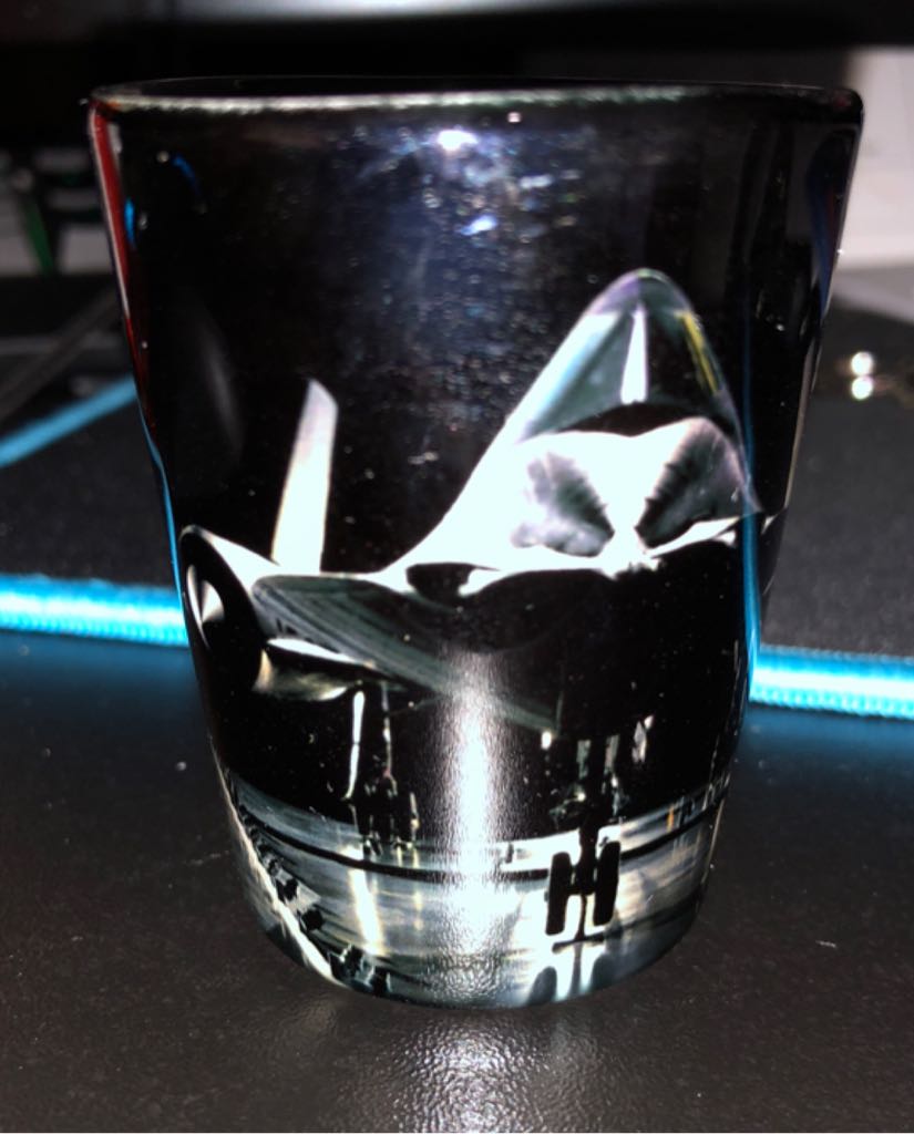 Smithsonian SR-71 - Shot Glass art collectible - Main Image 2