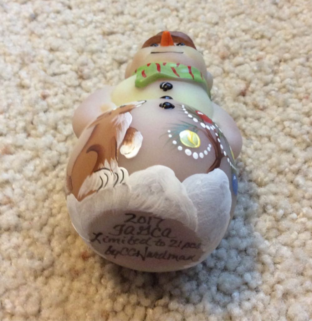 Snowman  - Cecilia Hardman art collectible - Main Image 2