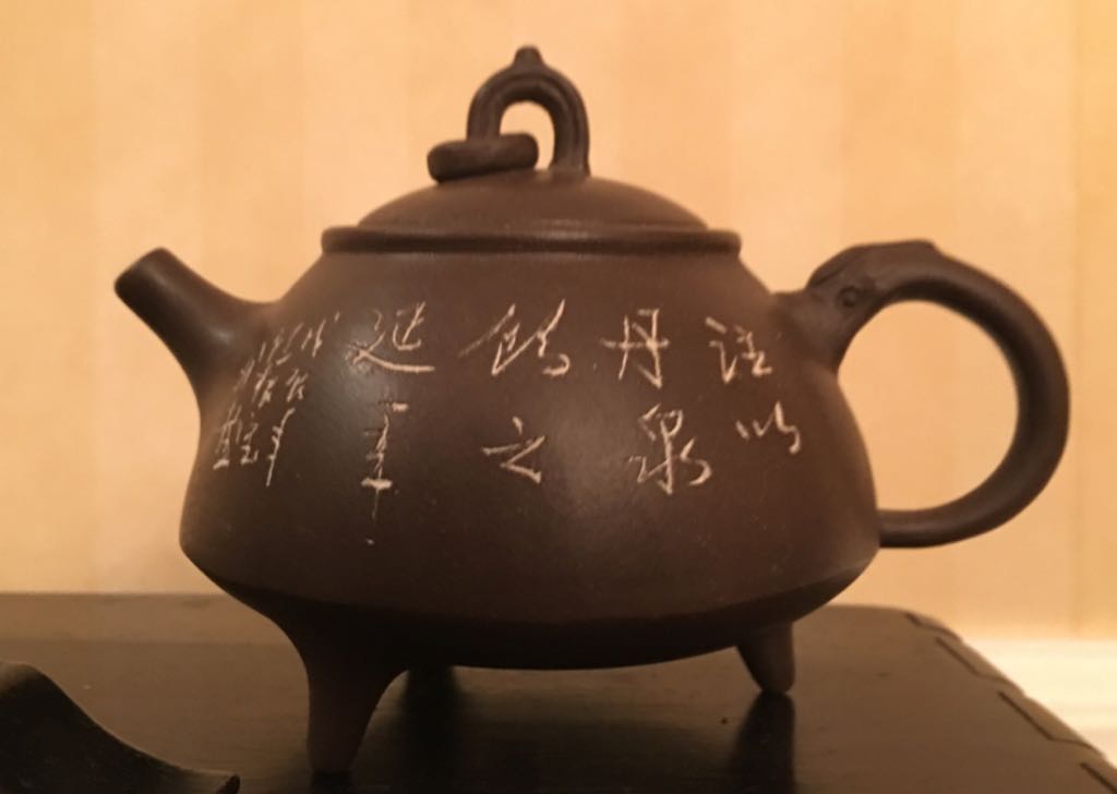 Blue Glaze Foo Dog Pair