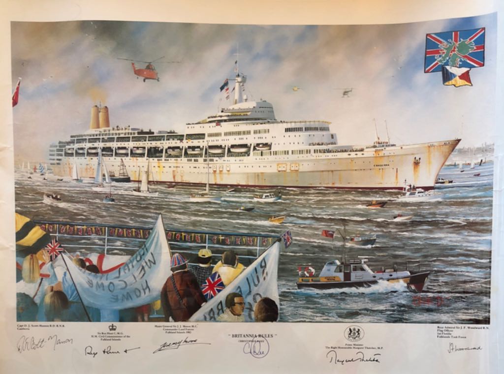 “Britannia Rules” - Christopher B Dee art collectible - Main Image 1