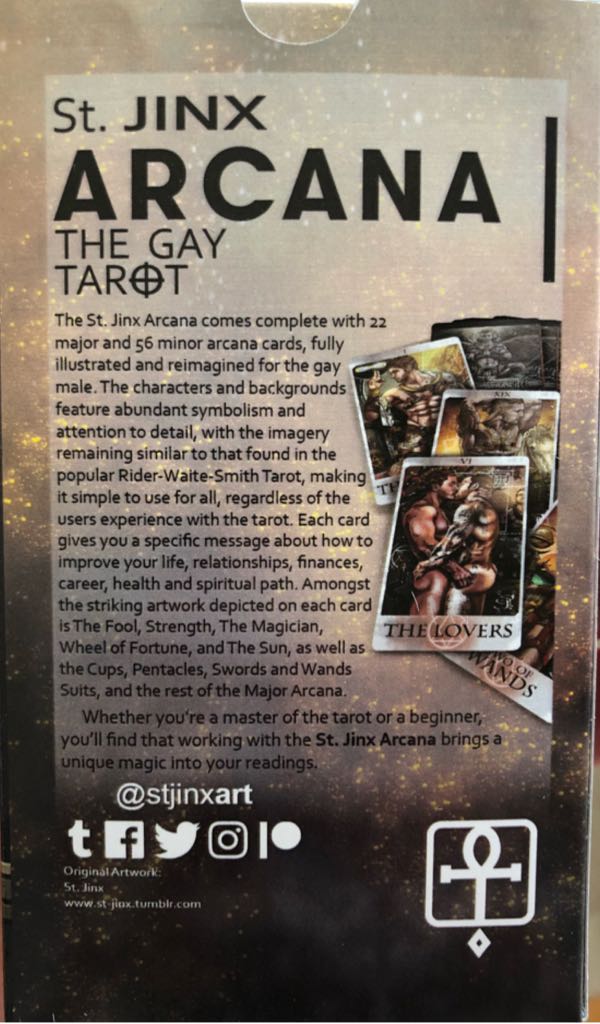 The St. Jinx Arcana (Divine Masculine Edition) - St. Jinx art collectible - Main Image 2
