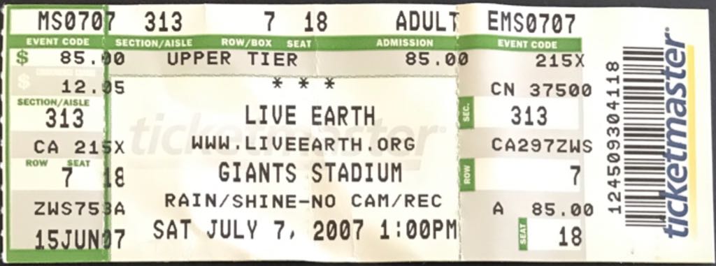 Live Earth - The Smashing Punkin‘s art collectible - Main Image 1