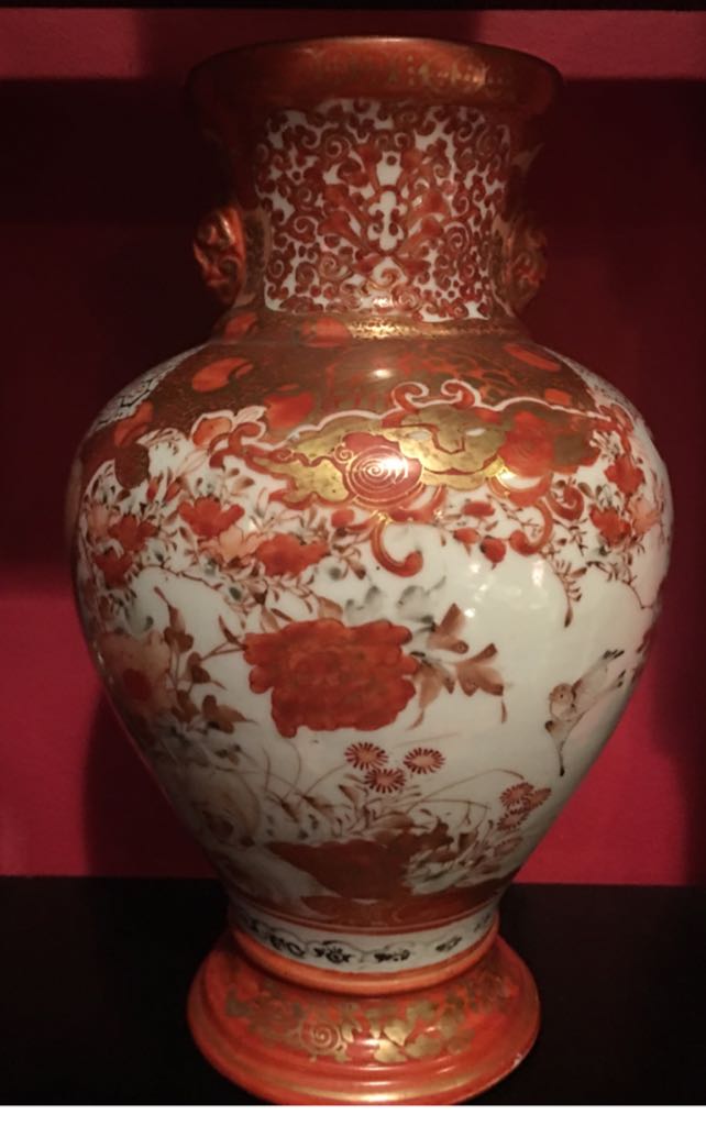 九谷描金婴戏花瓶 - Unknown art collectible - Main Image 2