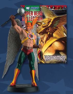 Hawkman: DC Super Hero Collection - Eaglemoss art collectible [Barcode 641945983326] - Main Image 2