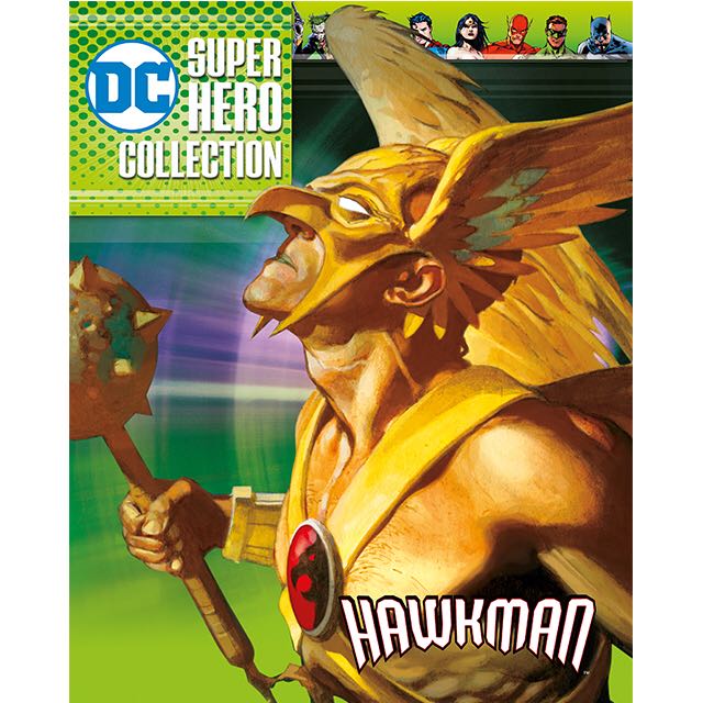 Hawkman: DC Super Hero Collection - Eaglemoss art collectible [Barcode 641945983326] - Main Image 4
