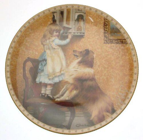 3 Say Please - Barber Charles Burton art collectible - Main Image 1