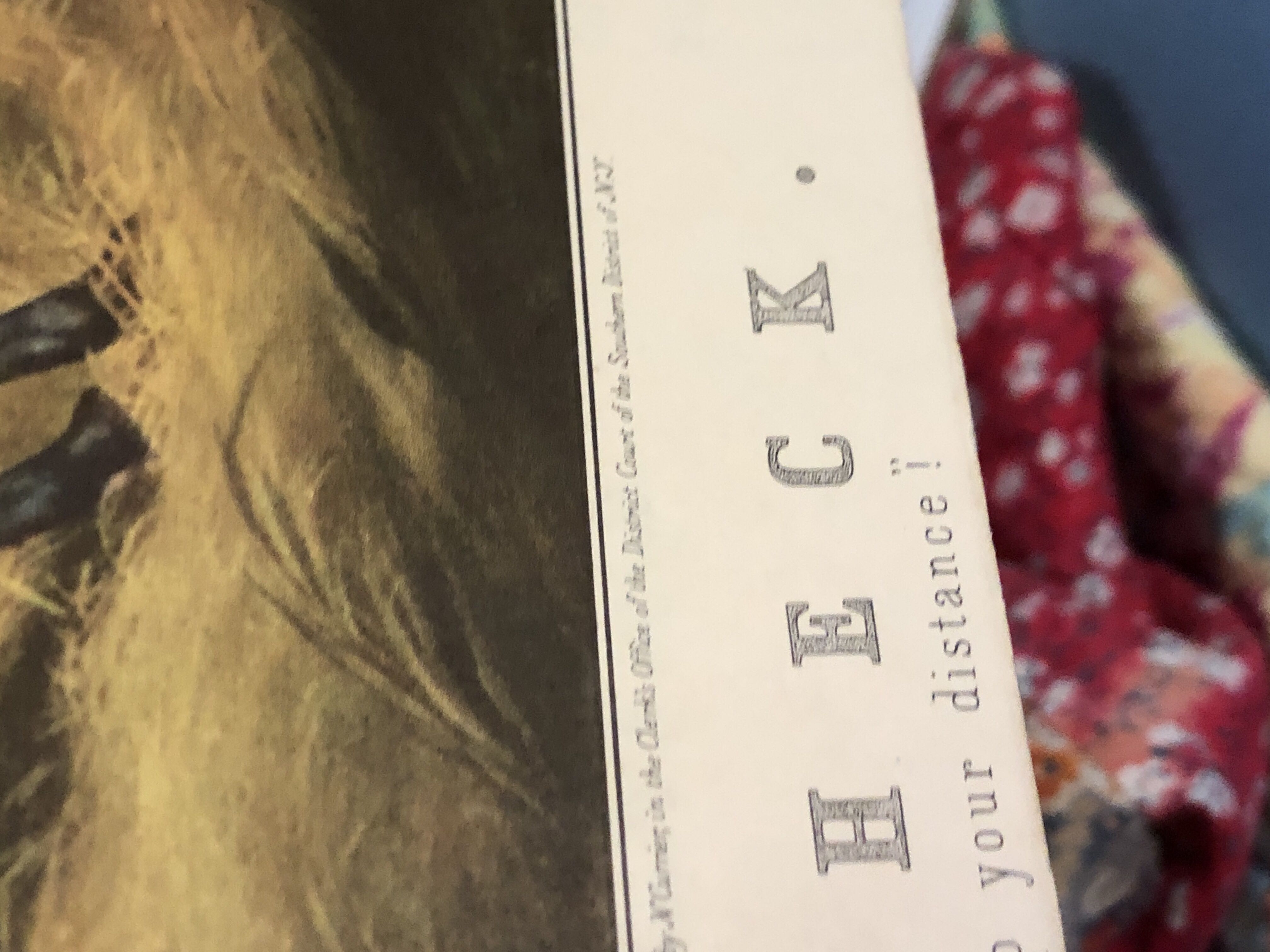 A Check Keep Your Distance - Currier & Ives art collectible - Main Image 3