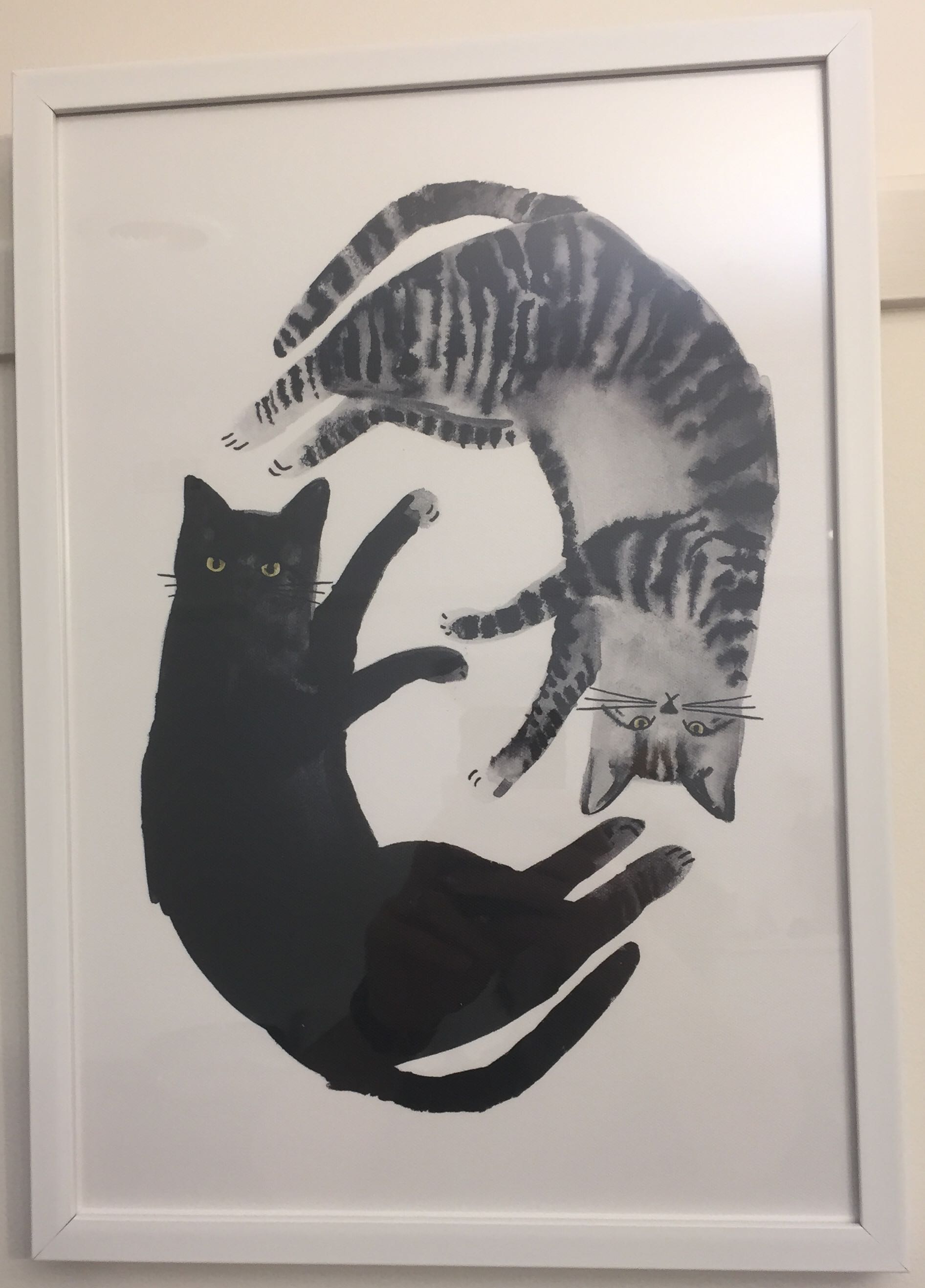 Two Cats  art collectible - Main Image 1
