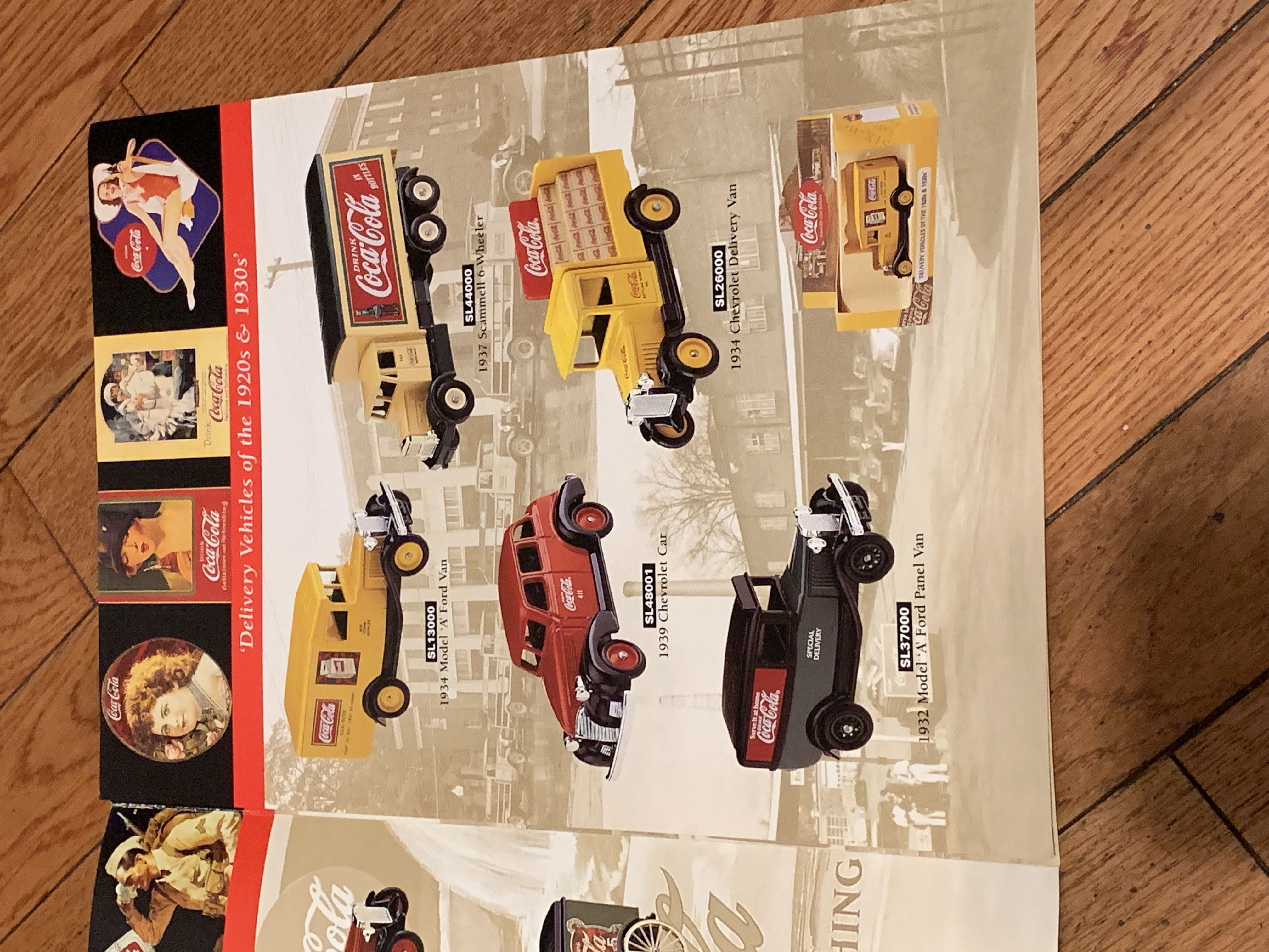 Coca Cola Die Cast Vehicles  art collectible - Main Image 4