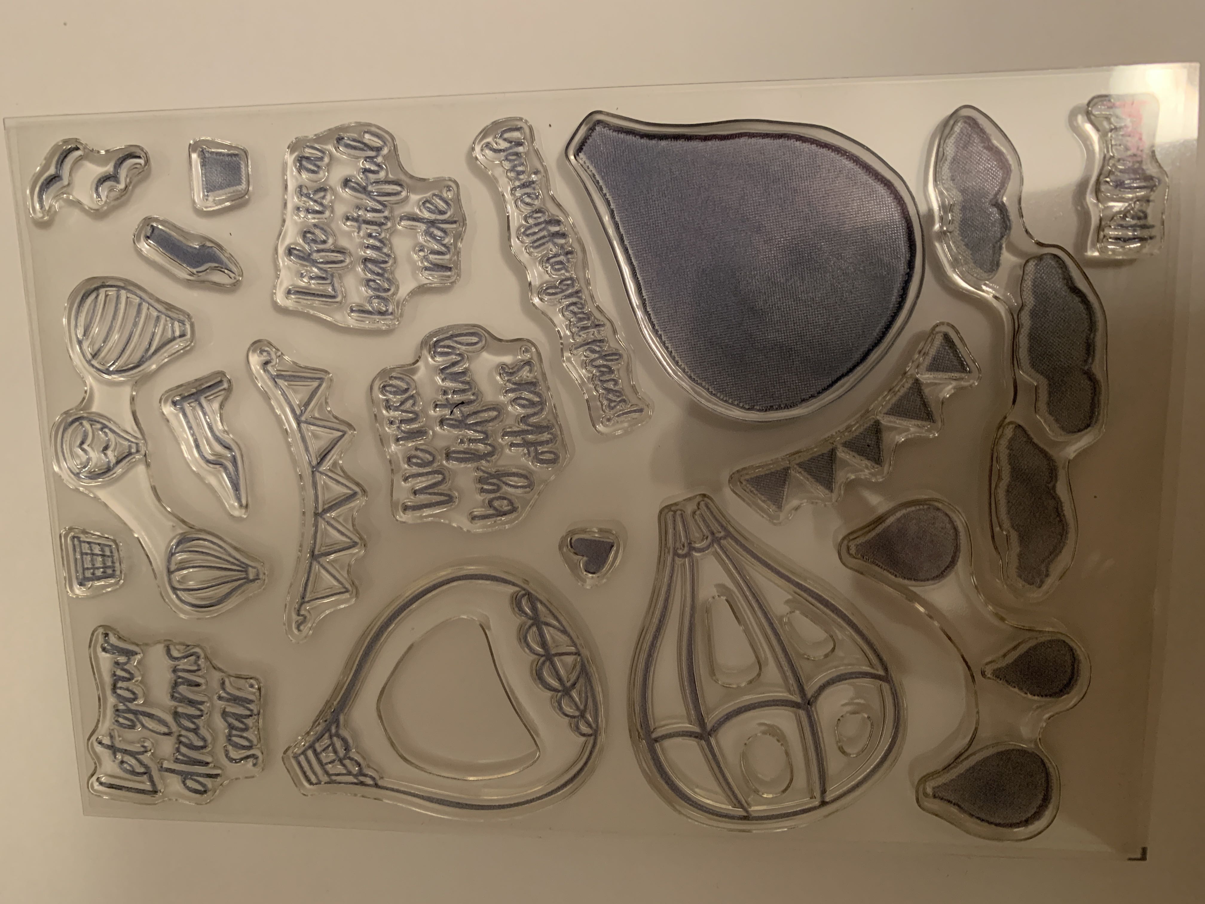 Above The Clouds & Punch - Stampin’ Up! art collectible [Barcode 149404] - Main Image 2