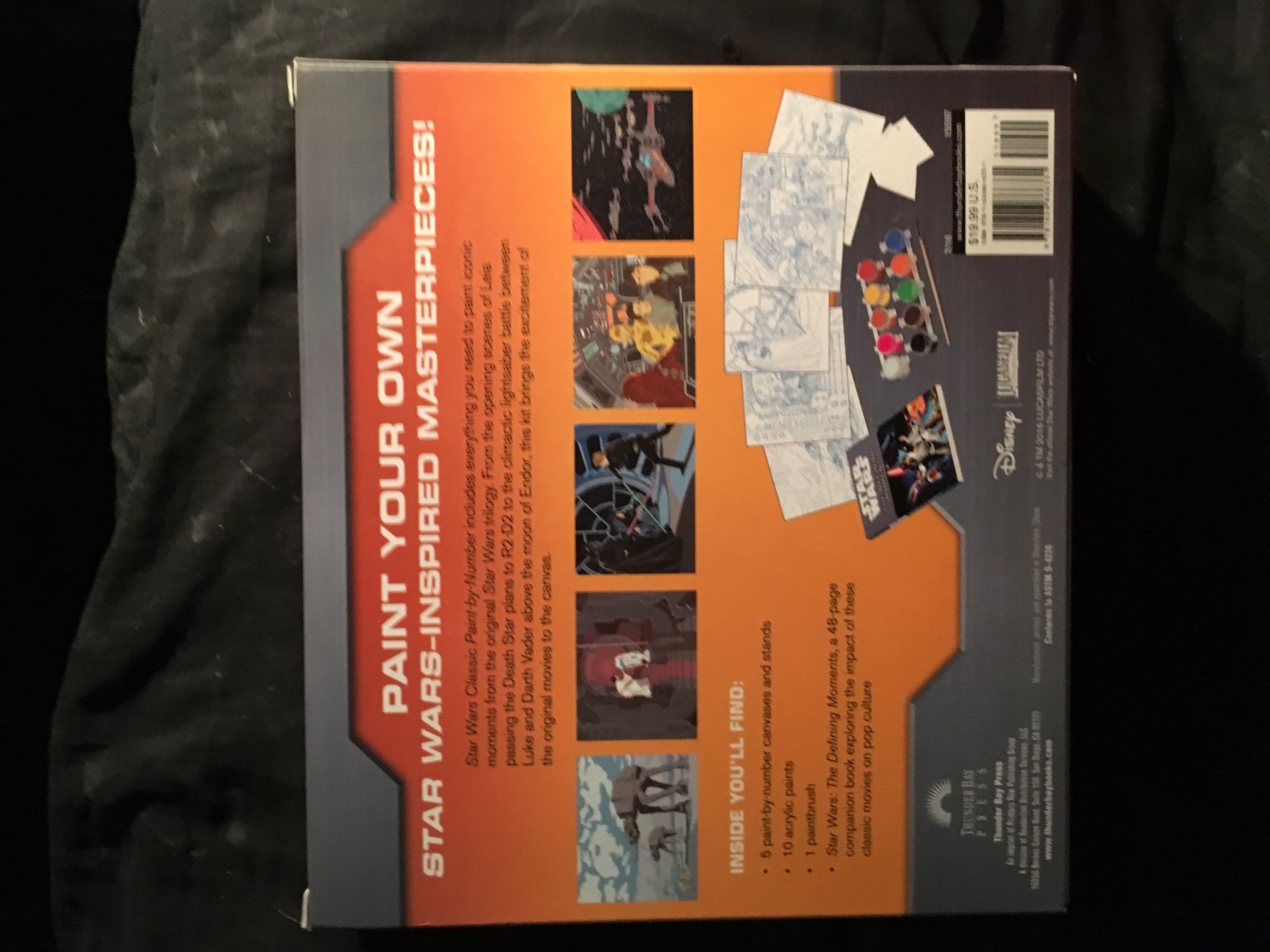 Star Wars: Classic Paint-By-Number - Keith Hurlbut art collectible [Barcode 9781626866331] - Main Image 2