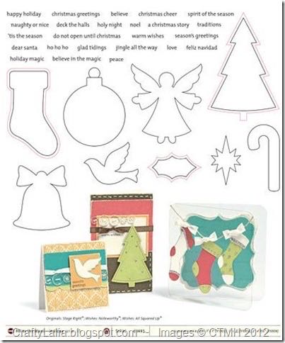 Fill In The Blank Holiday - Close to my Heart art collectible - Main Image 2