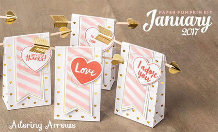 Adoring Arrows - Paper Pumpkin art collectible - Main Image 2