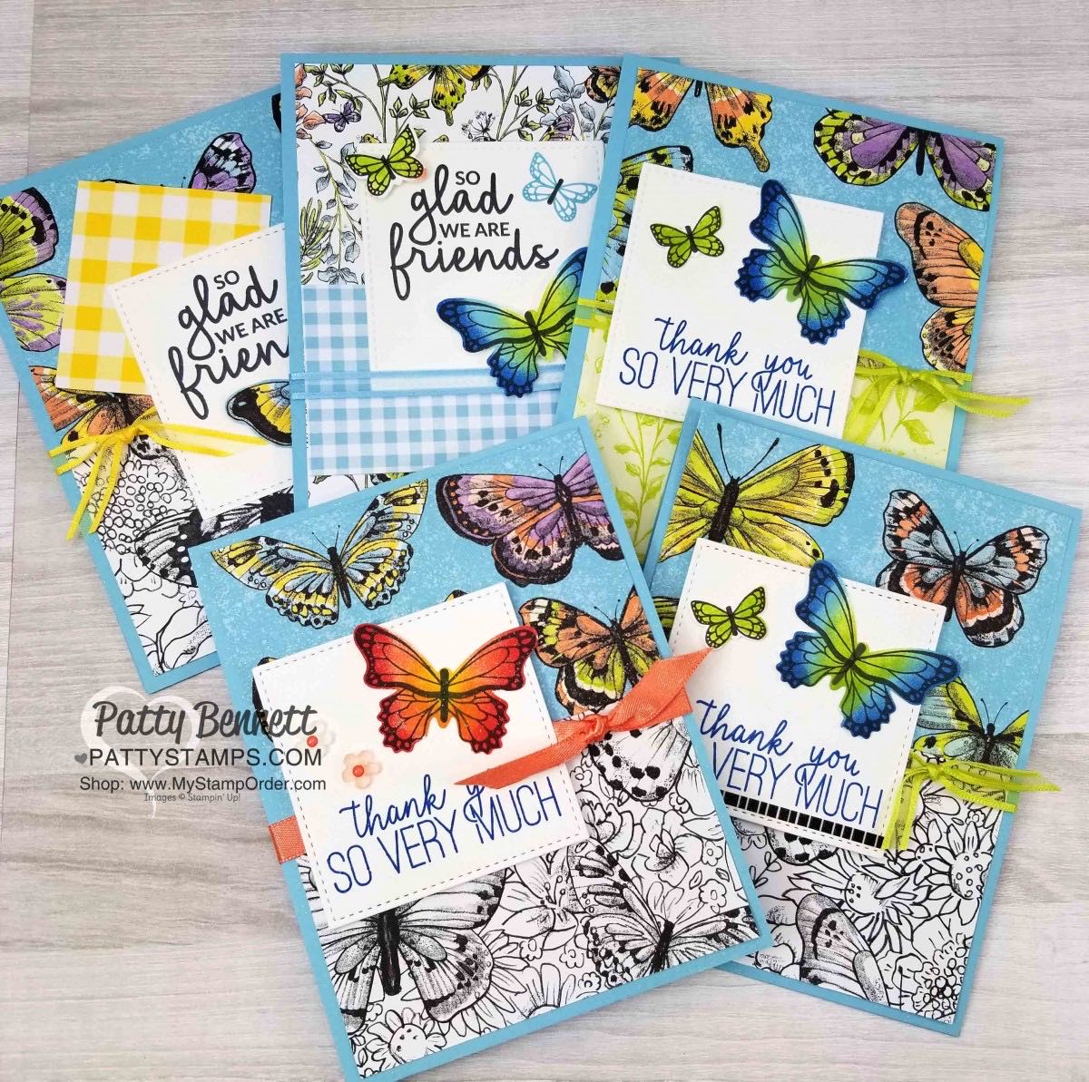 Butterfly Gala - Stampin’ Up! art collectible - Main Image 4