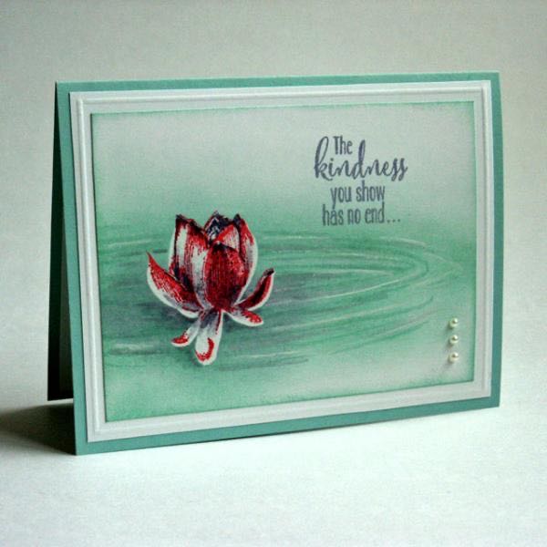 Lotus Blossom - Stampin’ Up! art collectible - Main Image 4