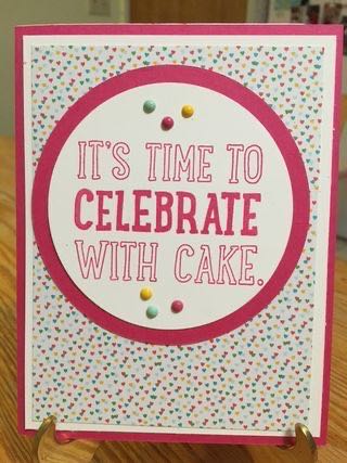 Party With Cake - Stampin’ Up! art collectible - Main Image 2