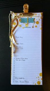 Perpetual Birthday Calendar - Paper Pumpkin art collectible - Main Image 4