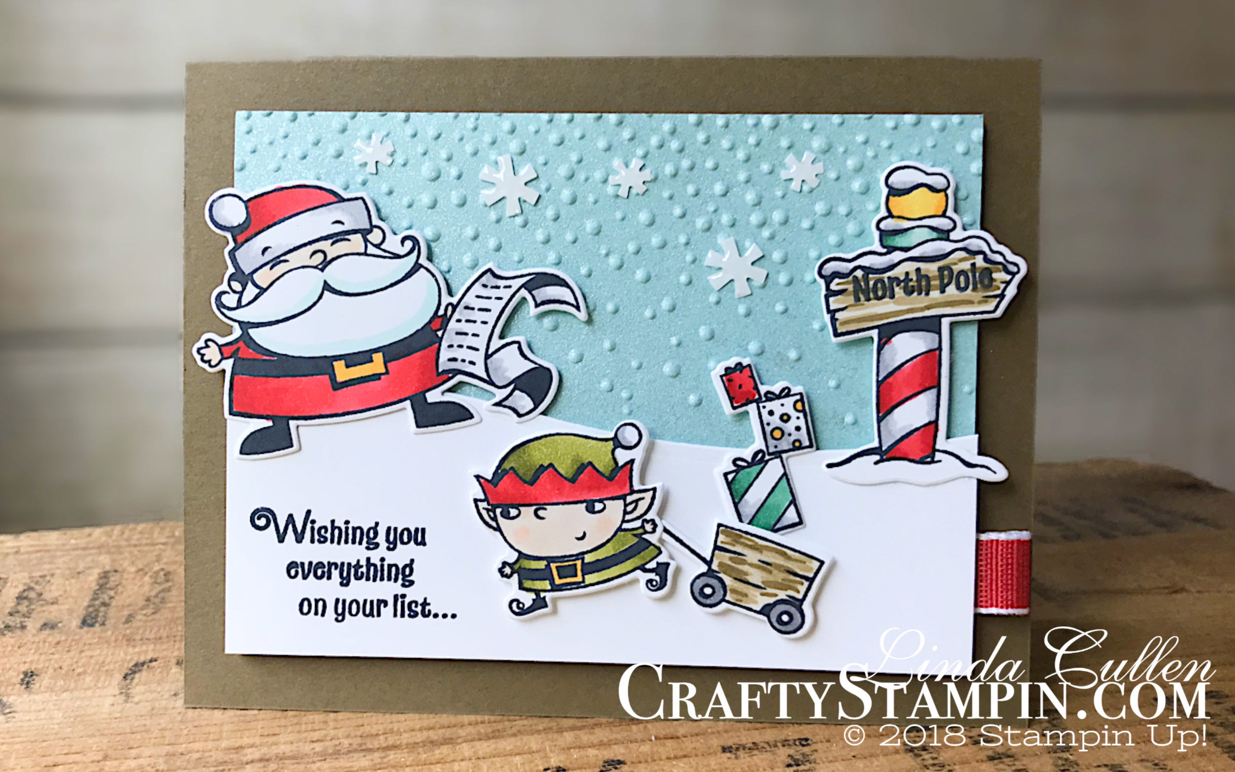 Signs Of Santa - Stampin’ Up! art collectible - Main Image 3