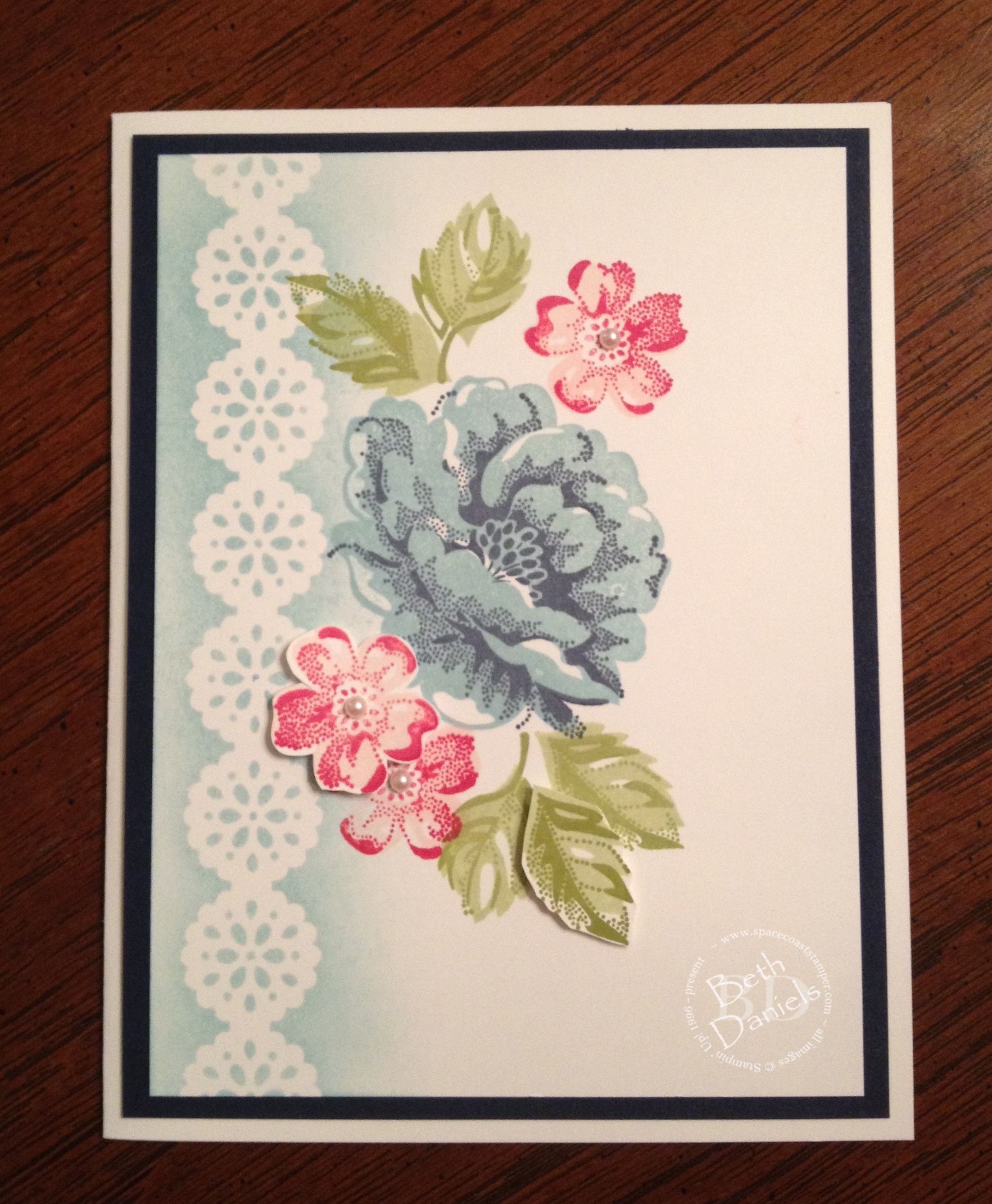 Stippled Blossoms - Stampin’ Up! art collectible - Main Image 3
