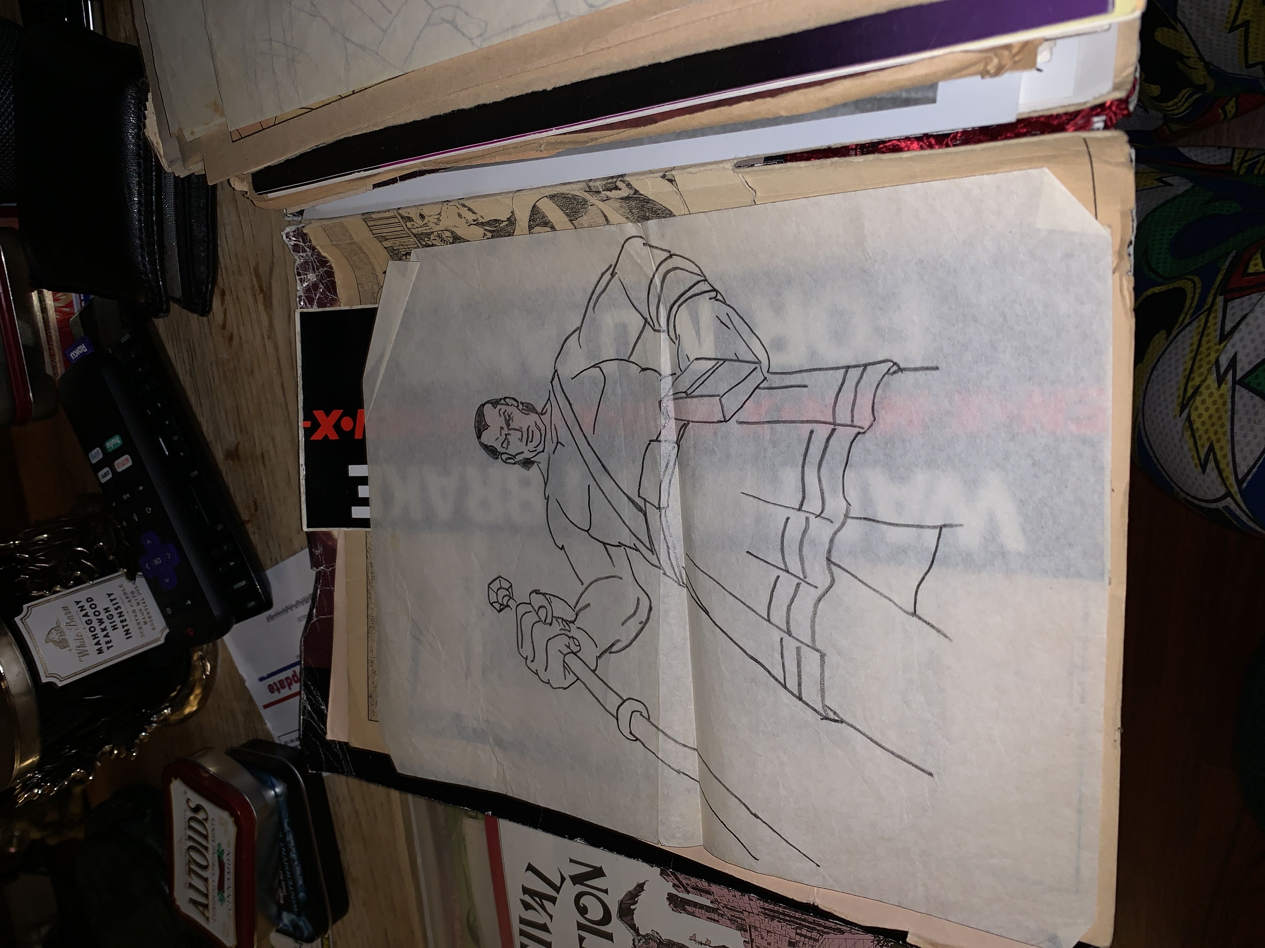 Famille-Rose Floral Octigon Plate