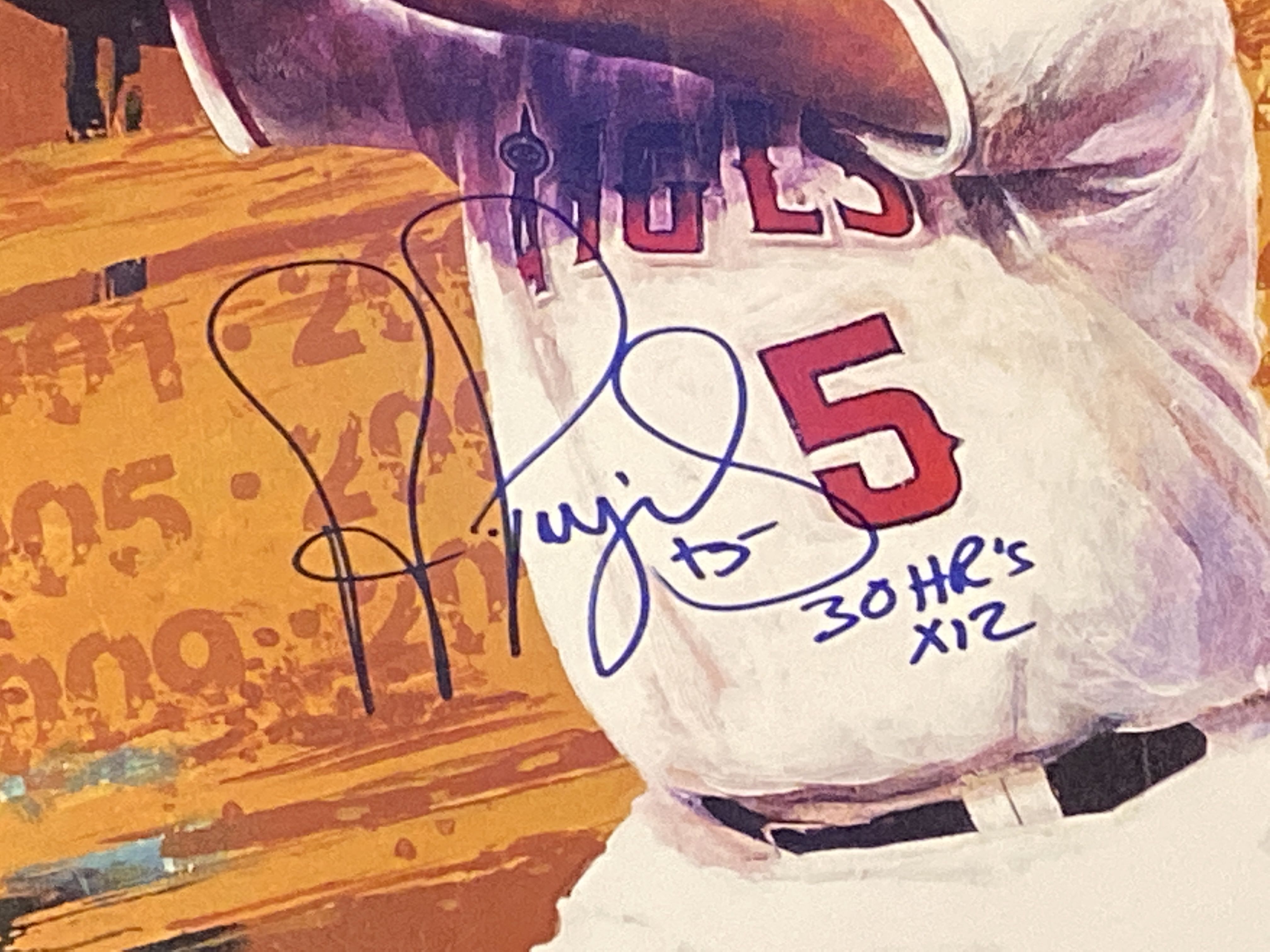 27 (Albert Pujols) Title? - Todd Perry art collectible - Main Image 2