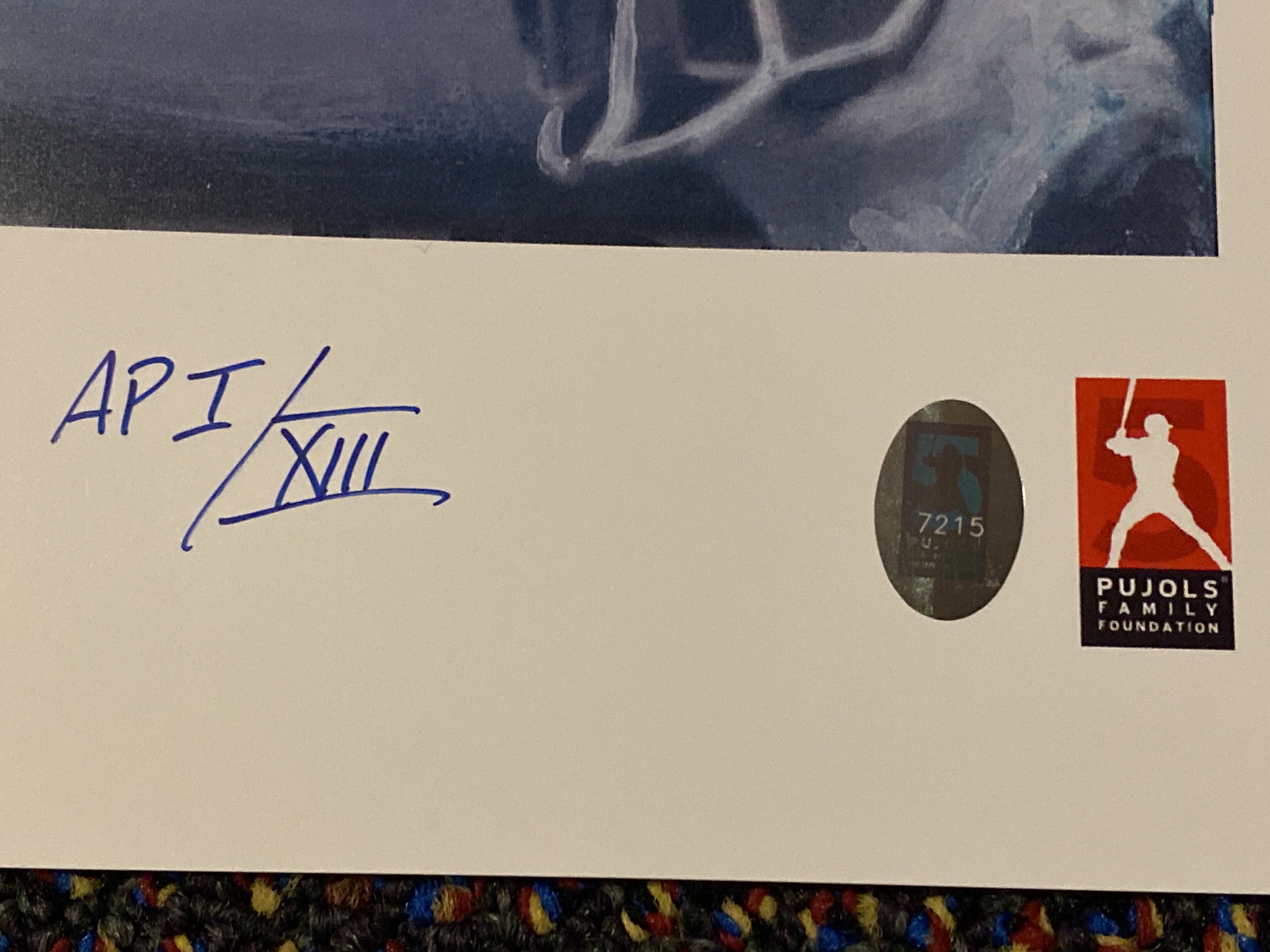 32 (Albert Pujols) Title? - Todd Perry art collectible - Main Image 2