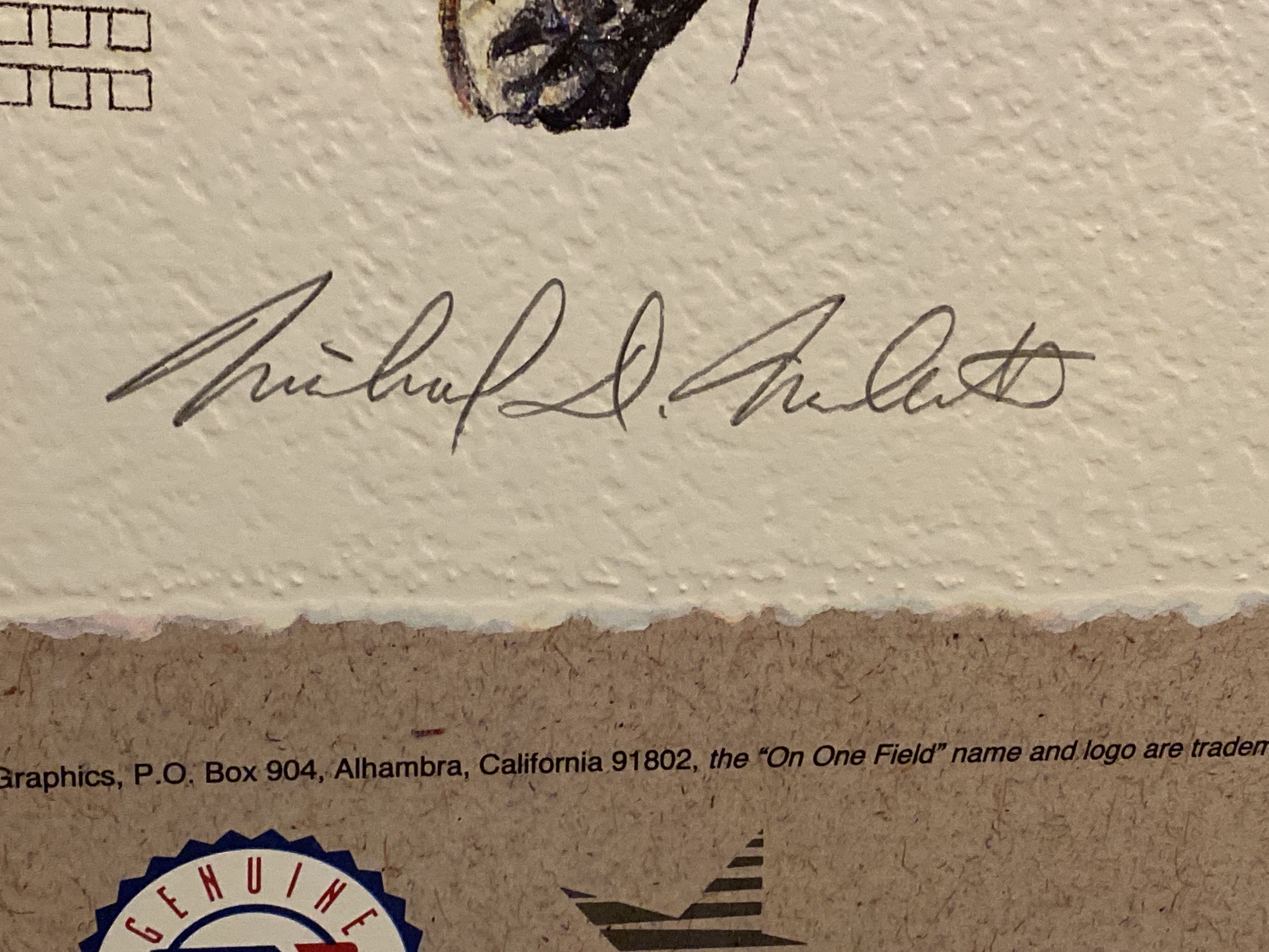 On One Field - Micheal D. Mullets? art collectible - Main Image 2