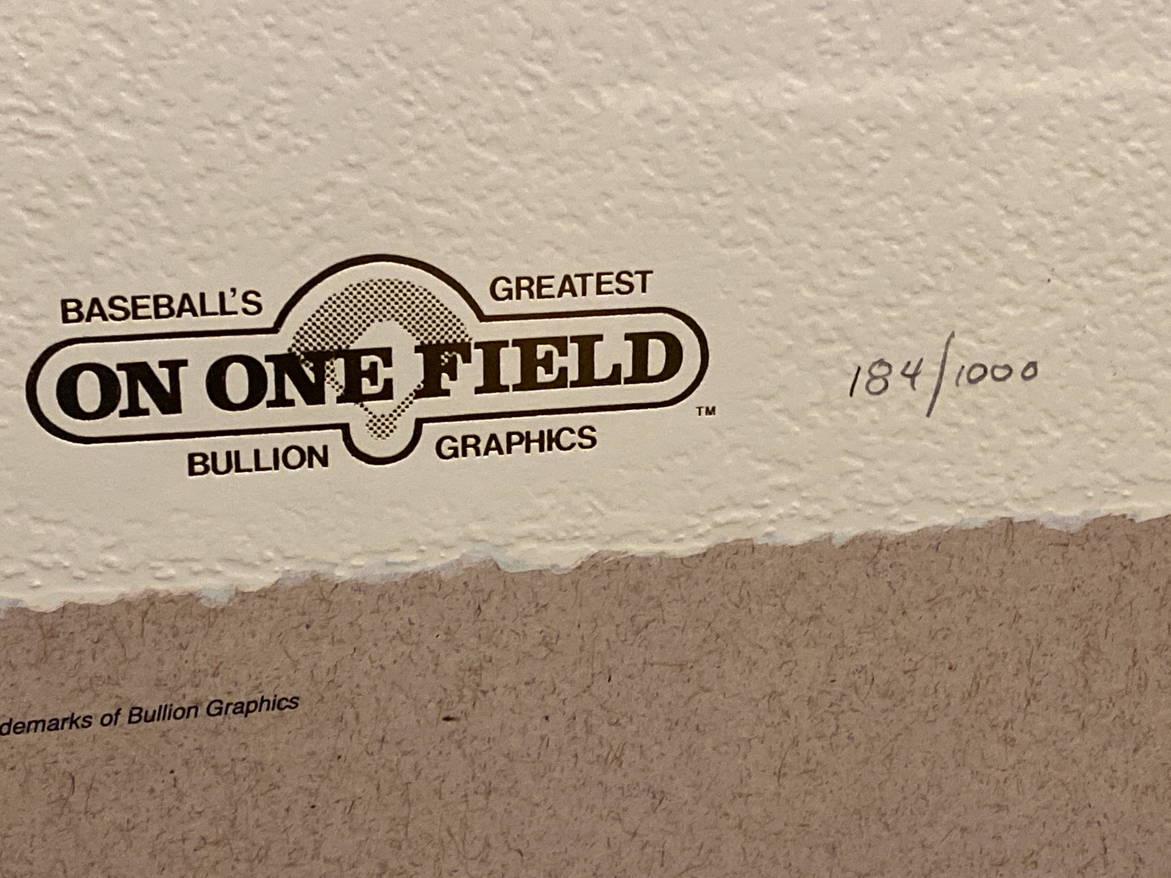 On One Field - Micheal D. Mullets? art collectible - Main Image 3