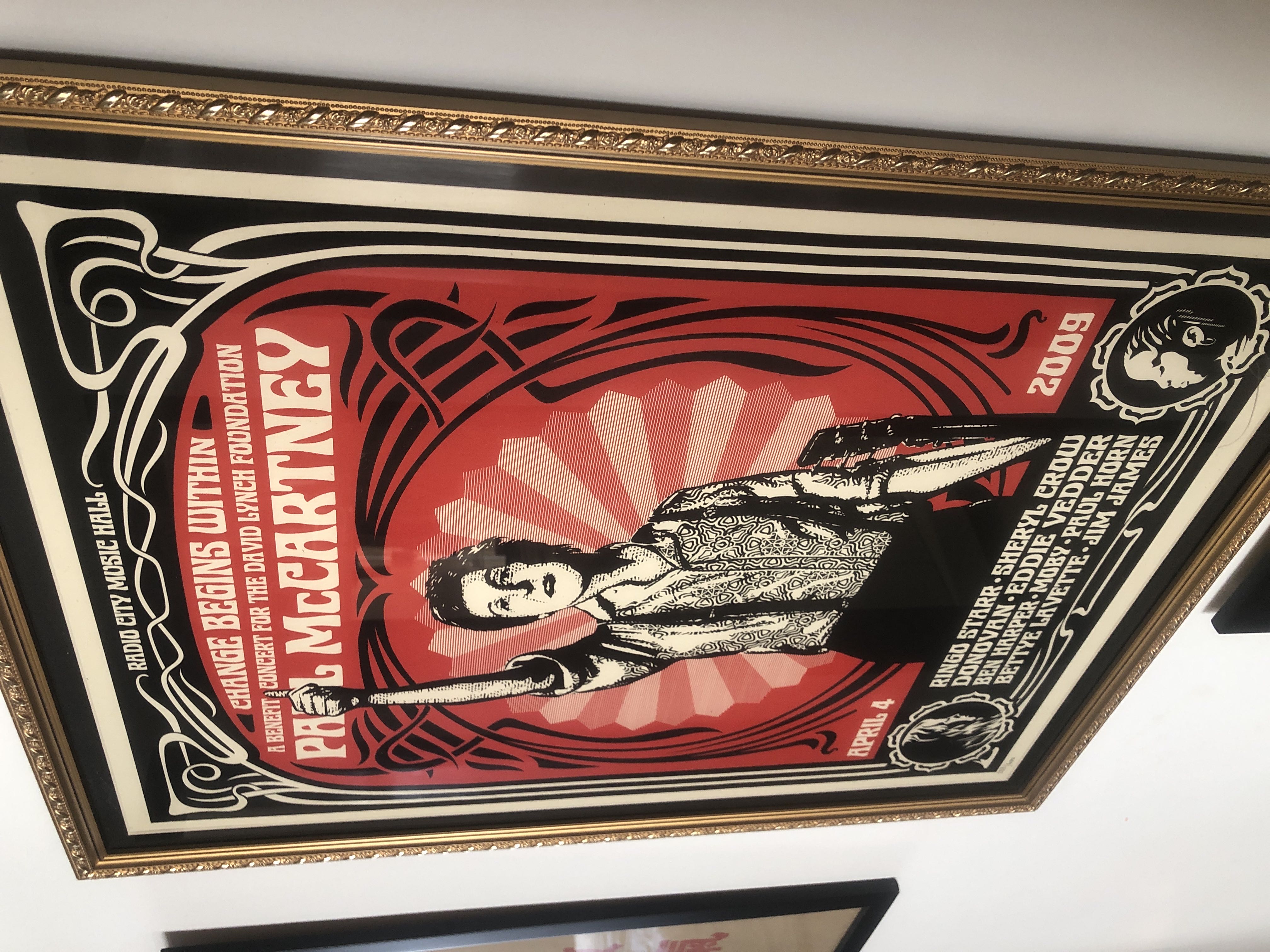 Change Begins Within - Shepard Fairey art collectible - Main Image 1
