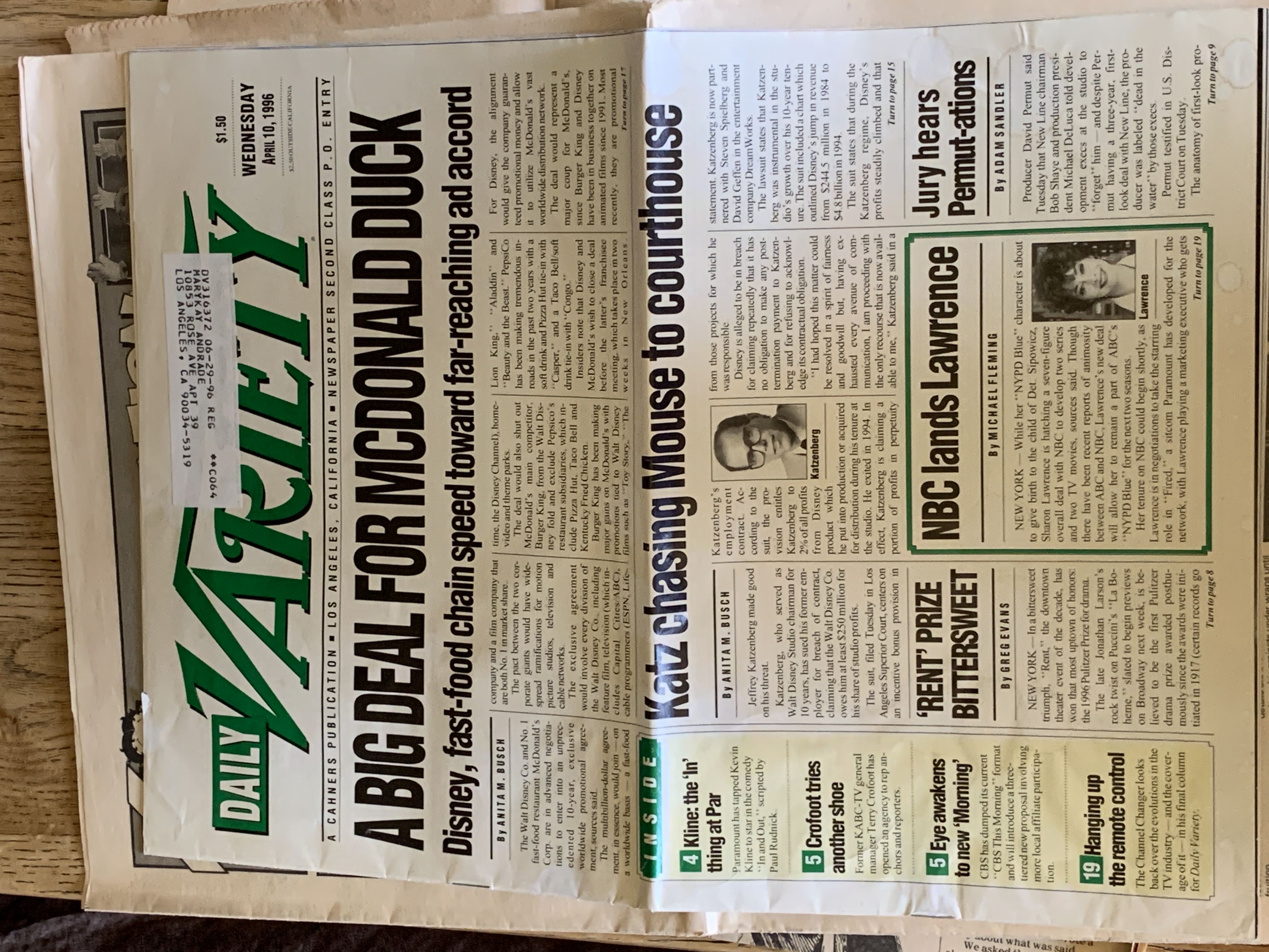 Yellow & White Drinker 