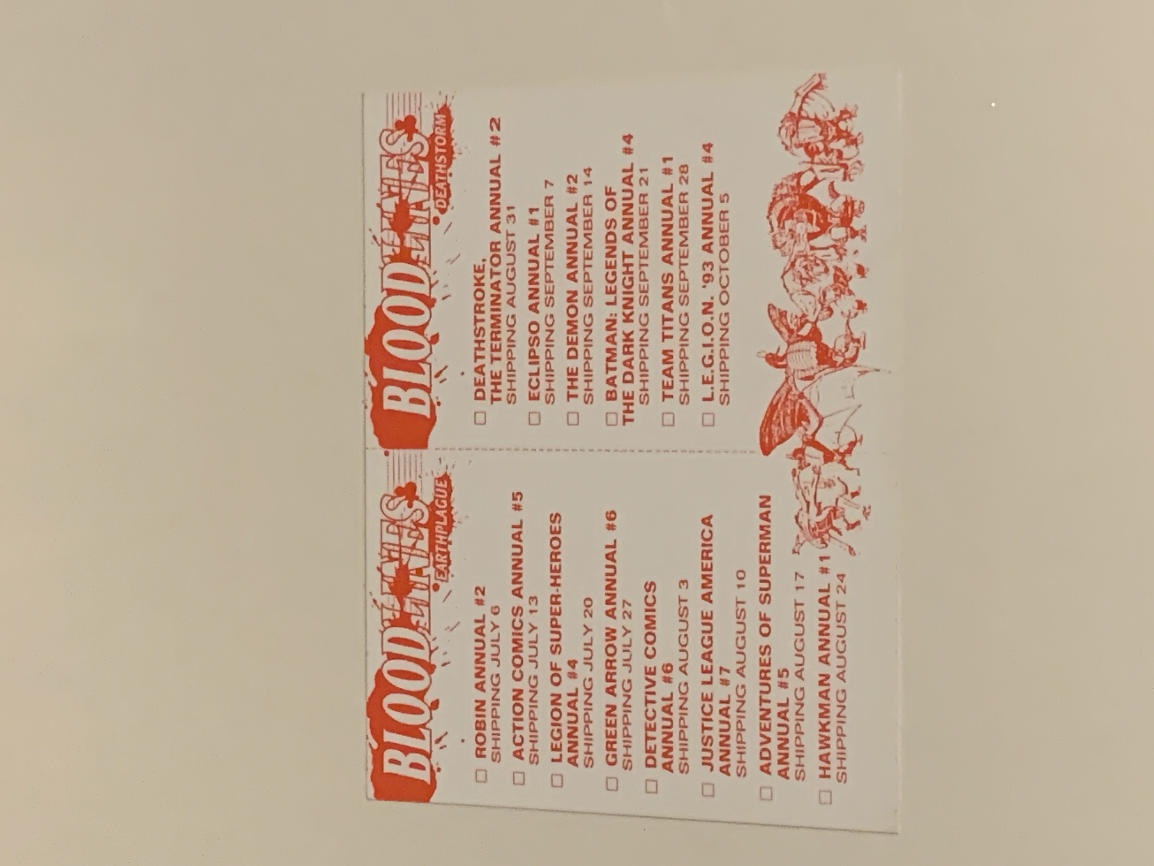 Bloodbath D C  art collectible - Main Image 2