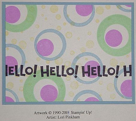 Simpley Circles - Stampin’ Up! art collectible - Main Image 2