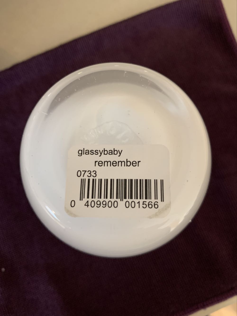 Remember - Glassybaby art collectible [Barcode 409900001566] - Main Image 2