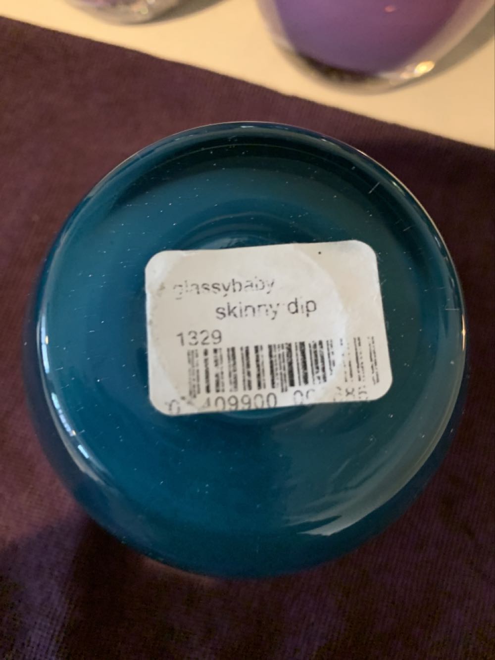 Skinny Dip - Glassybaby art collectible [Barcode 0409900008886] - Main Image 4