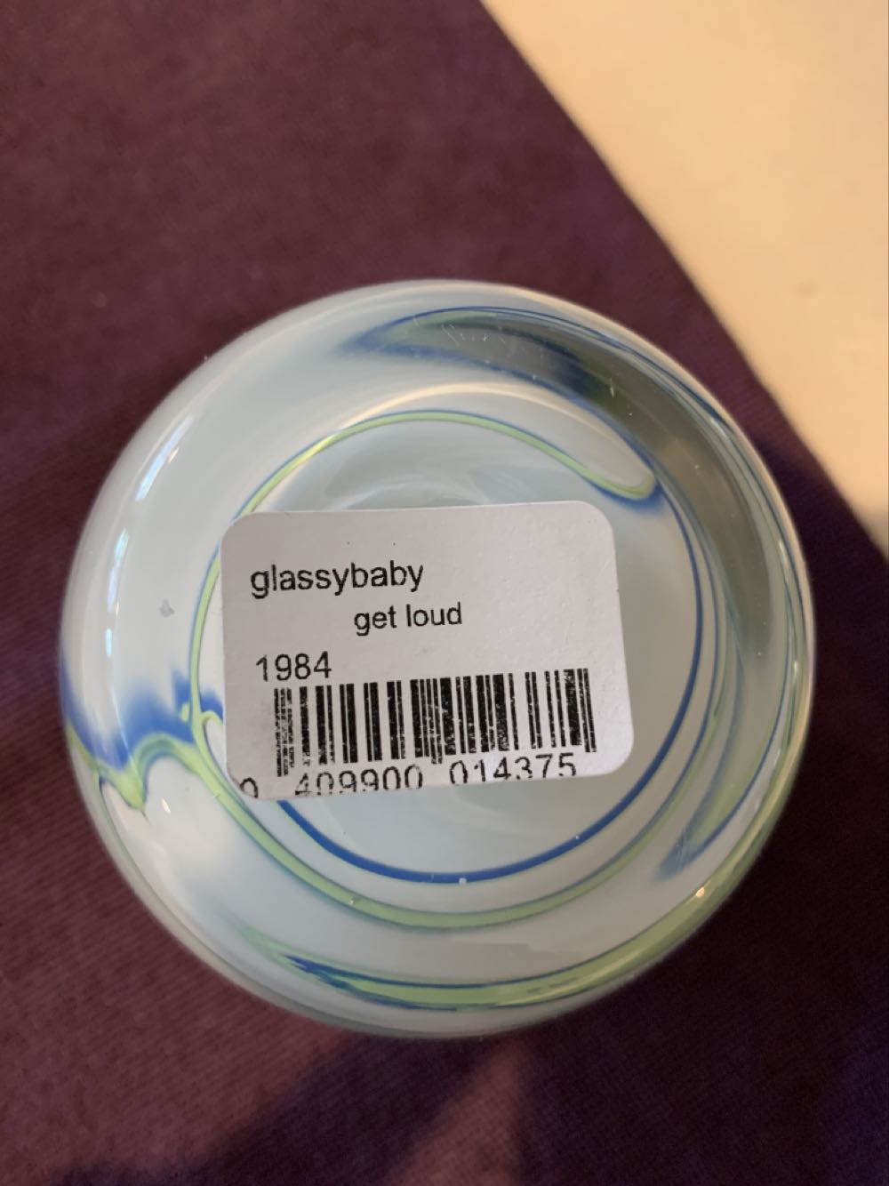 Get loud - Glassybaby art collectible [Barcode 409900014375] - Main Image 4