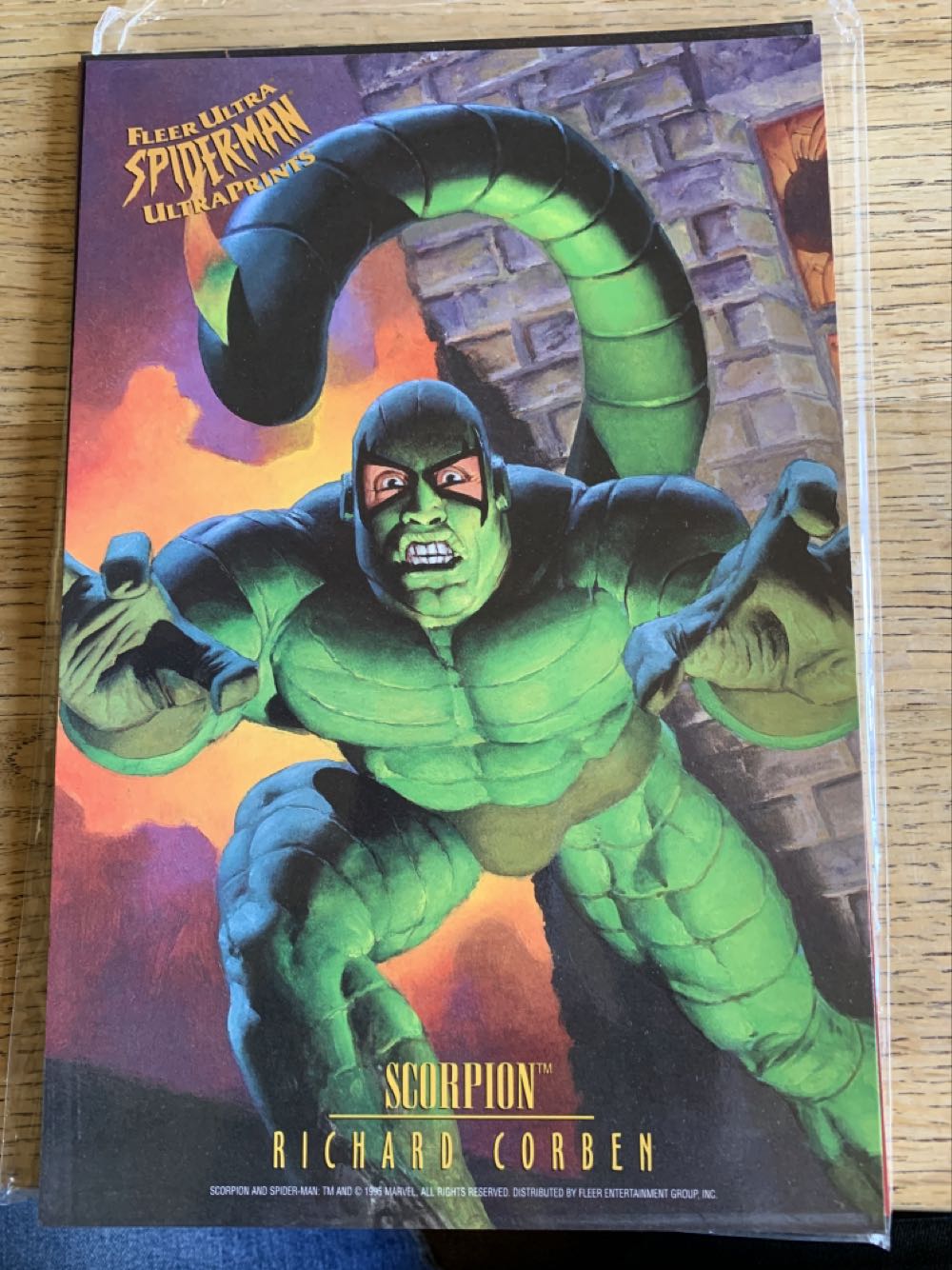 Spider-Man - Fleer Ultra art collectible - Main Image 2