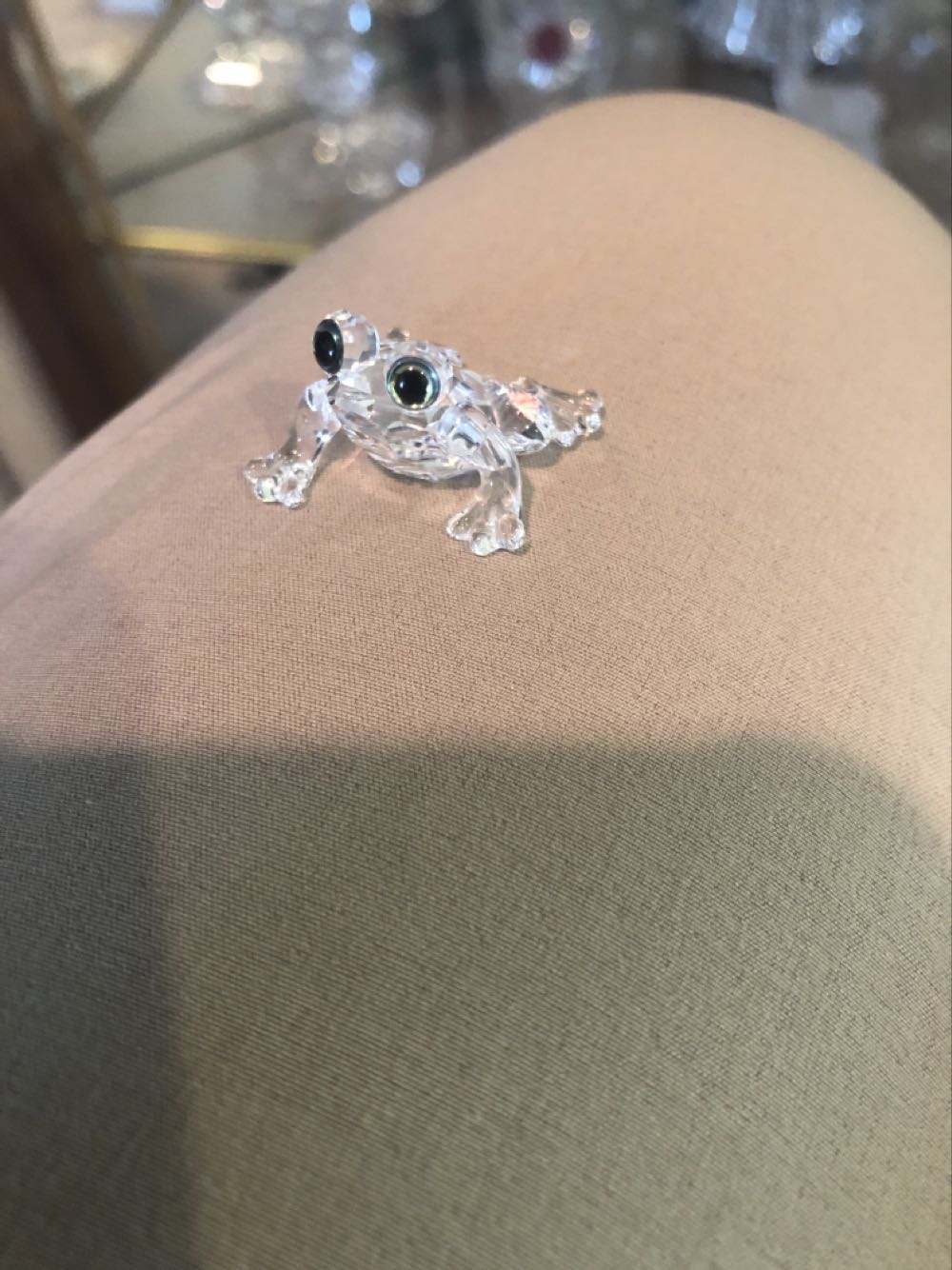 Frog Mini - Swarovski art collectible [Barcode 9003141831138] - Main Image 1