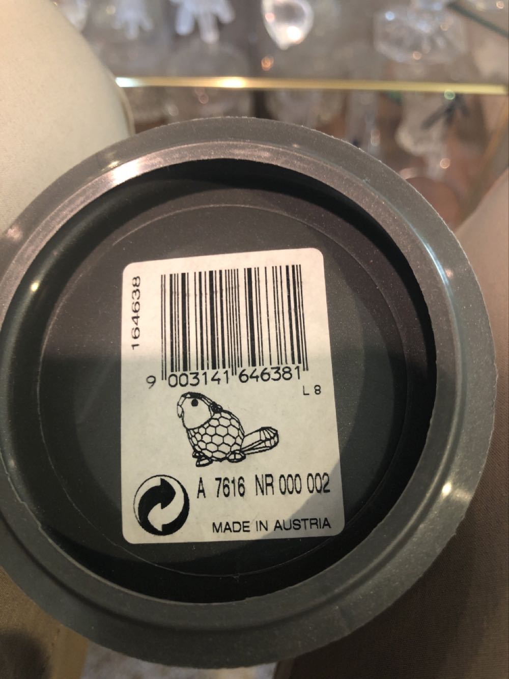 Beaver - Swarovski art collectible [Barcode 9003141646381] - Main Image 2