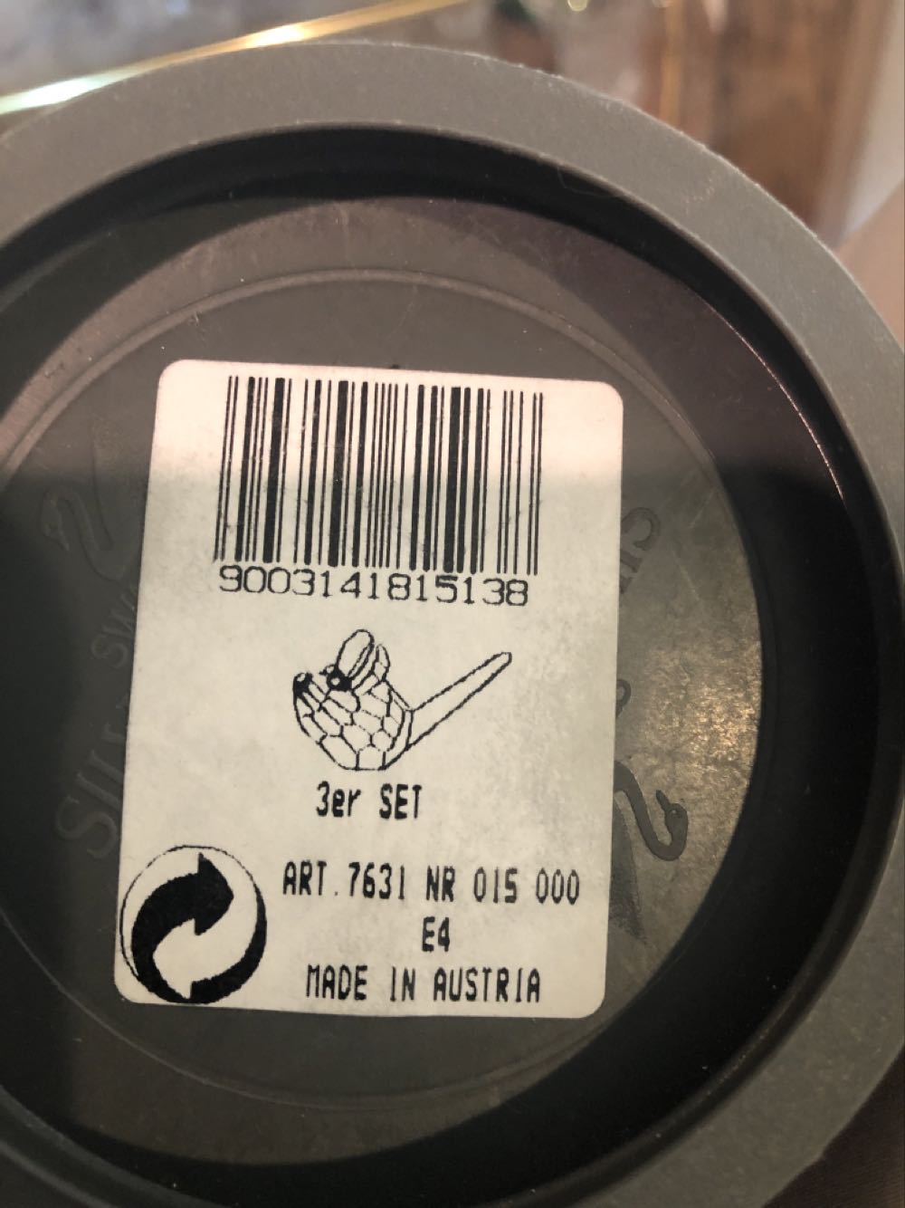 Mice x 3 - Swarovski art collectible [Barcode 9003141815138] - Main Image 2