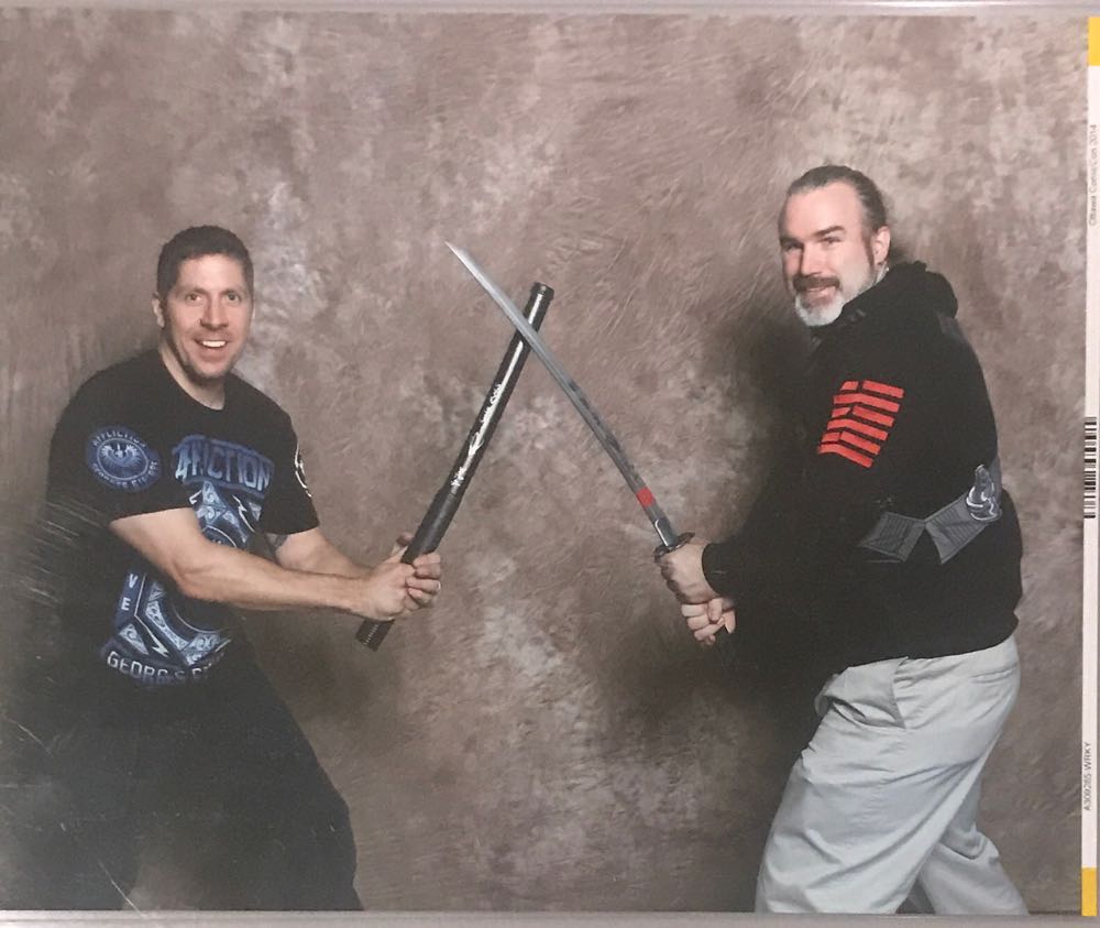 G.I. Joe Snake Eye / Ray Park  art collectible - Main Image 2