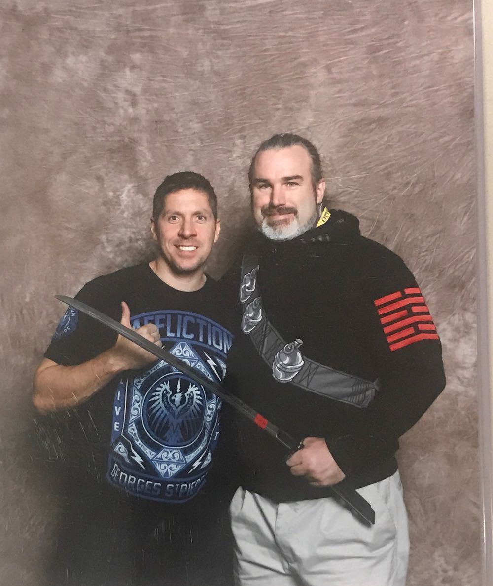 G.I. Joe Snake Eye / Ray Park  art collectible - Main Image 3