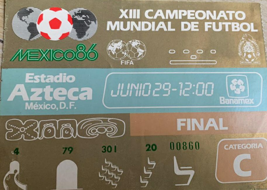 Argentina Vs Alemania ( Final ) - World Cup México 86 art collectible - Main Image 2