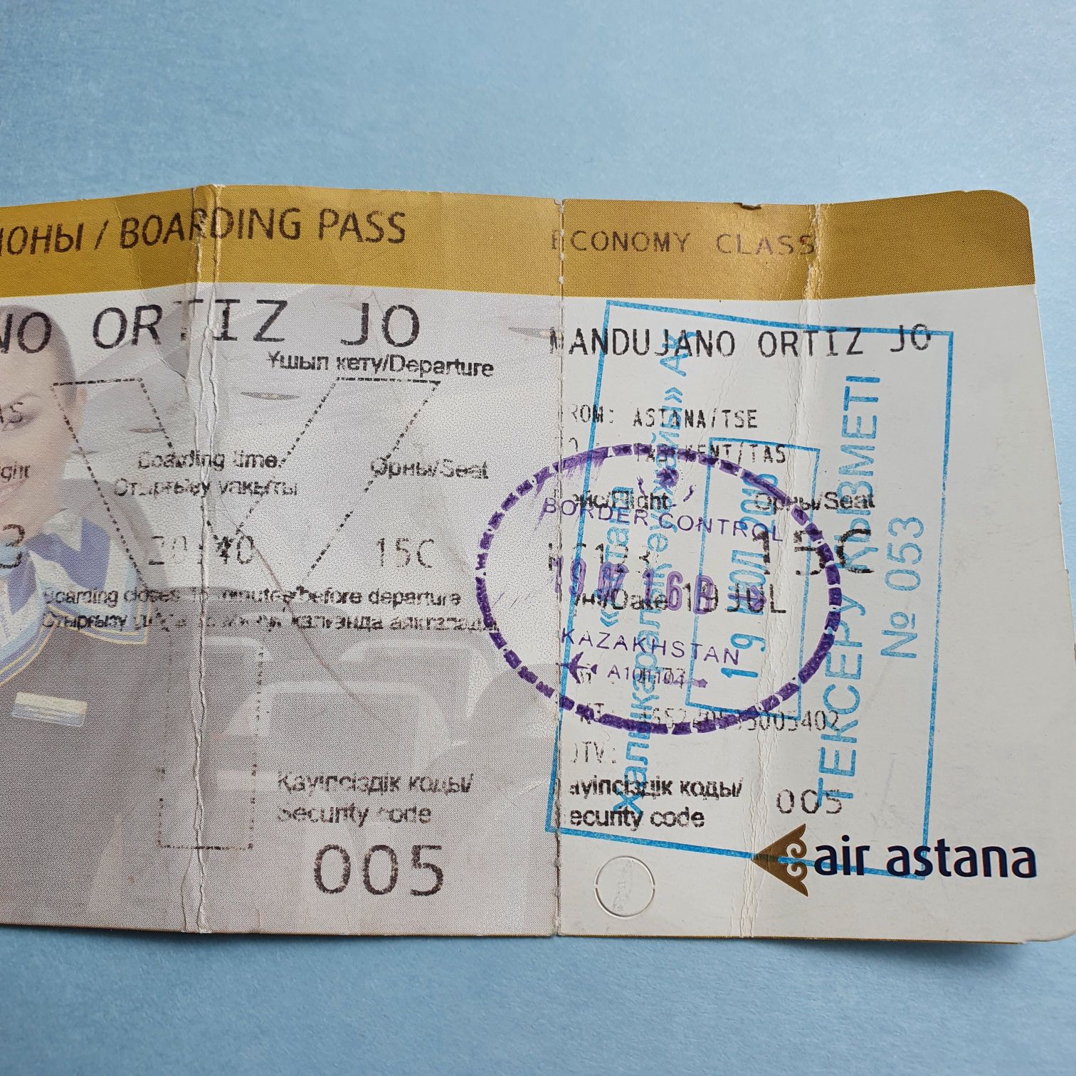 Aerolinea Air Astana - Air Astana art collectible - Main Image 2