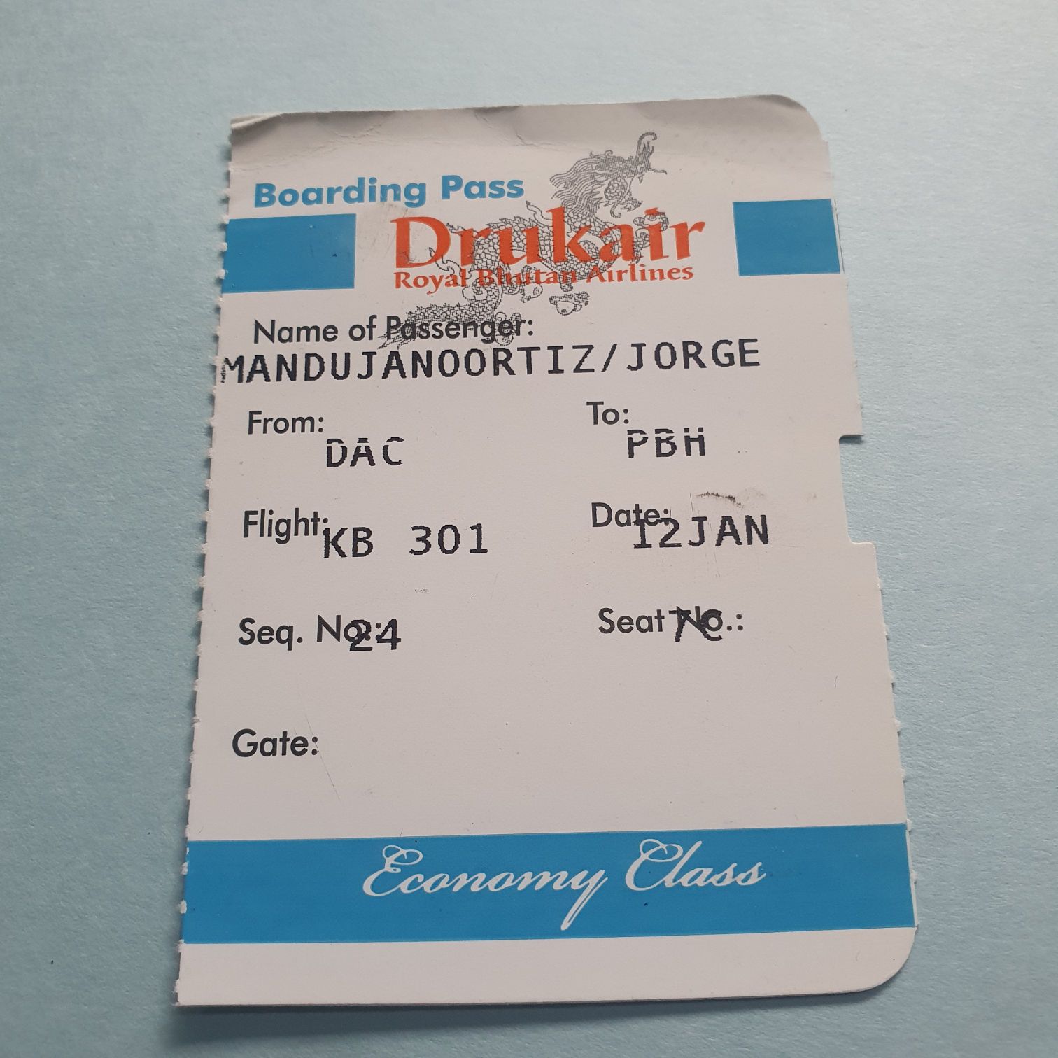 Aerolinwa Drukair Royal Blutan Airlines - Drukair art collectible - Main Image 2